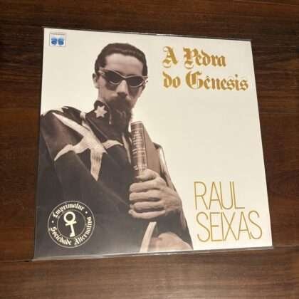 Lp Raul Seixas - A Pedra de Genesis (1988) Lacrado Reedição Polysom Vinil Marrom Translúcido