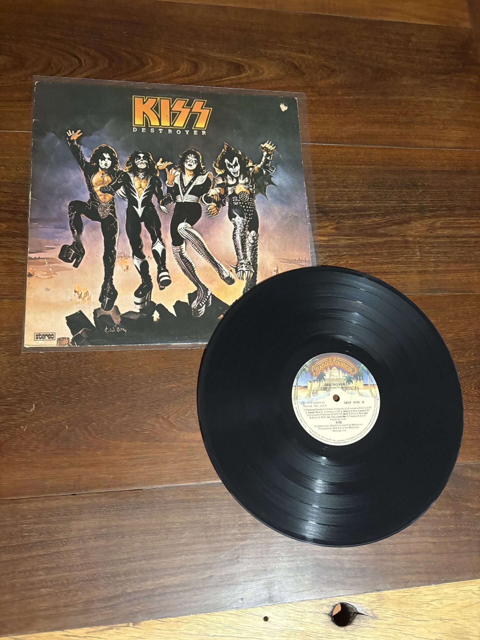 Lp Kiss - Destroyer (1976) - Imagem 3