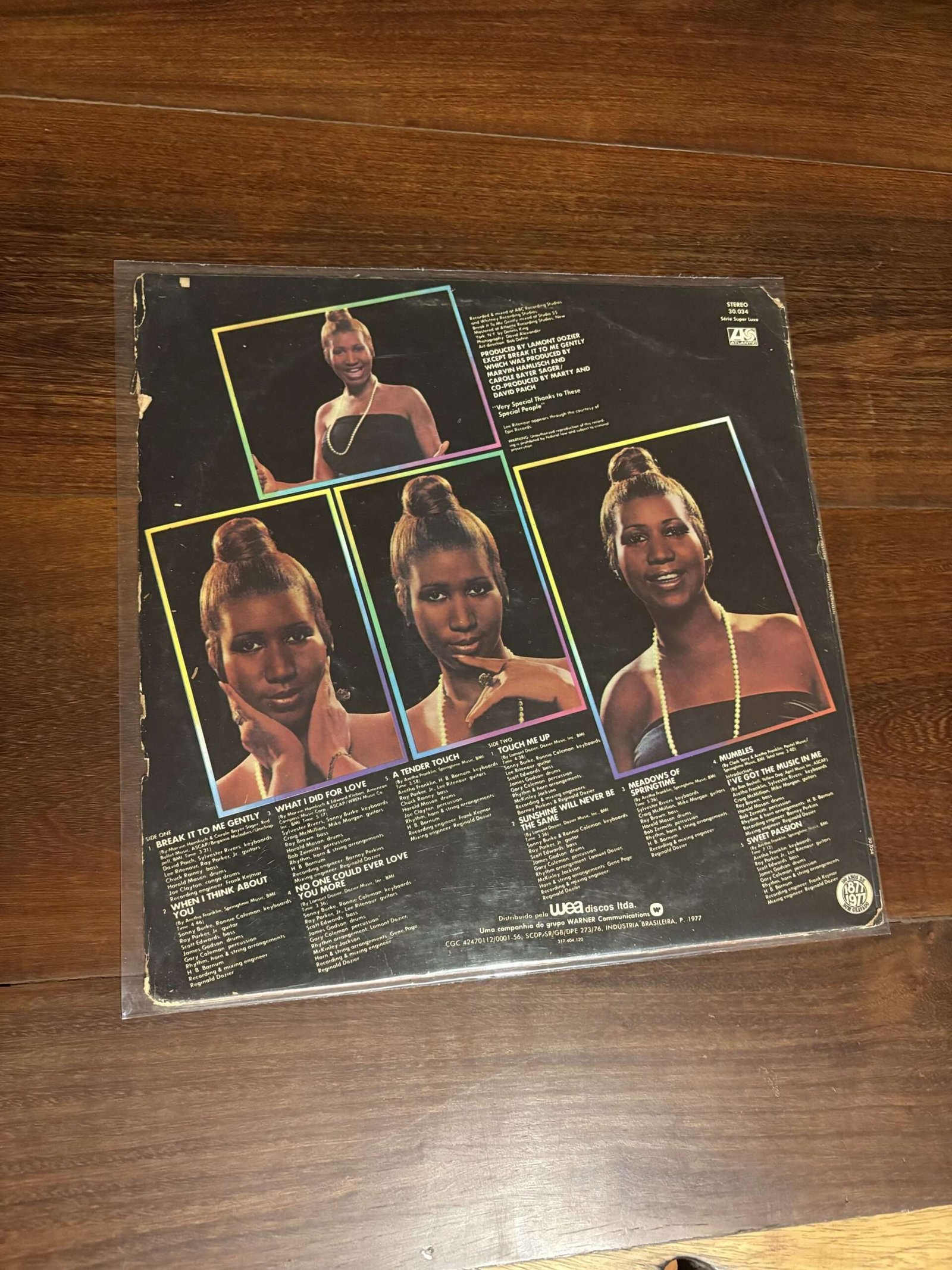 Lp Aretha Franklin - Sweet Passion (1977) - Imagem 2