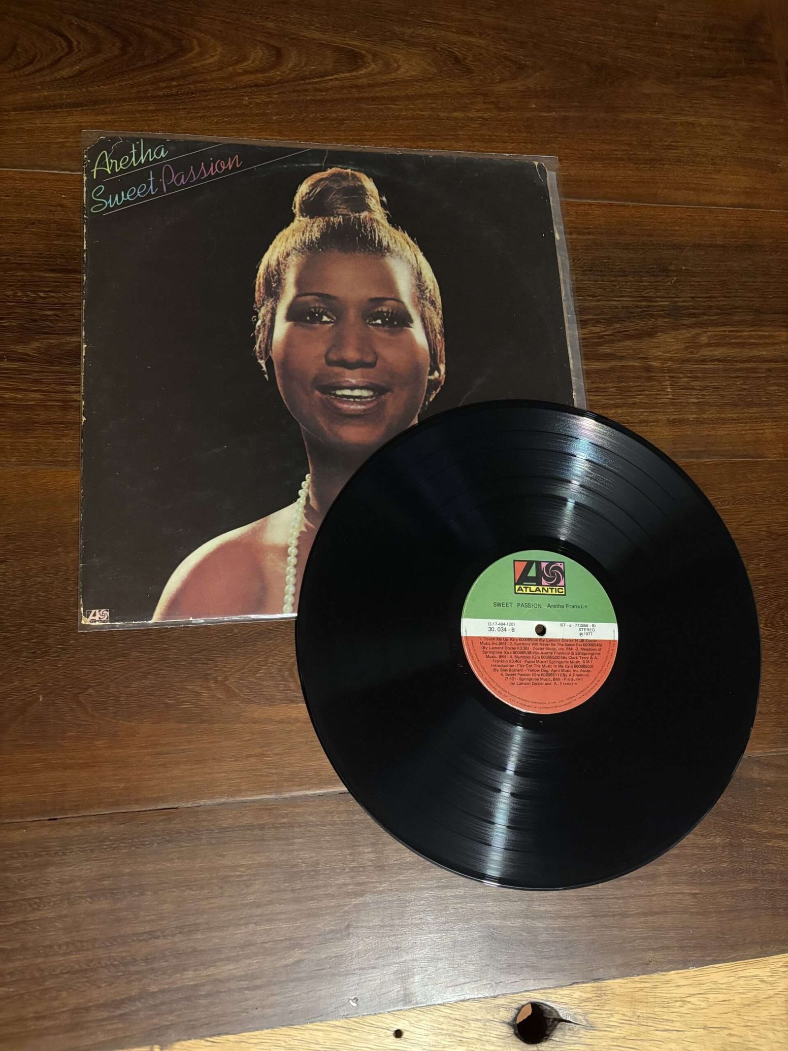 Lp Aretha Franklin - Sweet Passion (1977) - Imagem 3