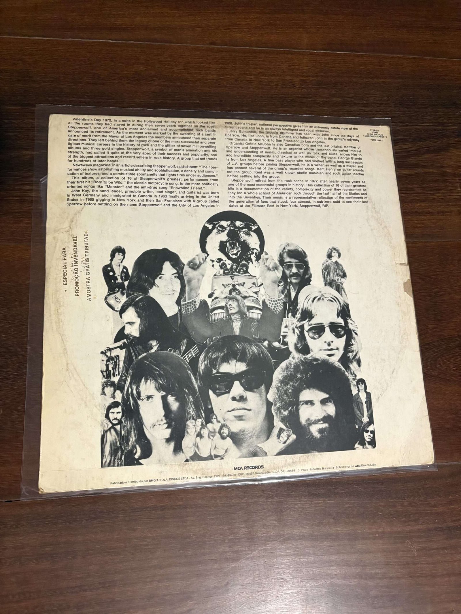 Lp Steppenwolf - 16 Greatest Hits (1973) - Imagem 2