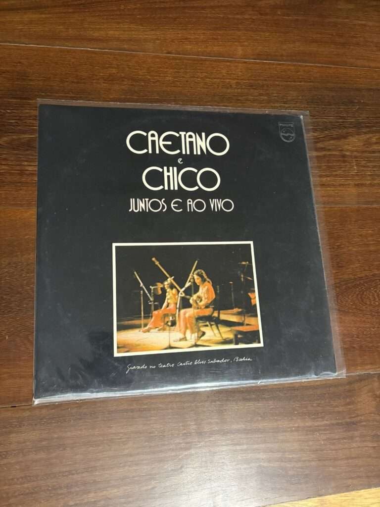 Lp Caetano Veloso e Chico Buarque - Caetano & Chico juntos e ao vivo (1972)