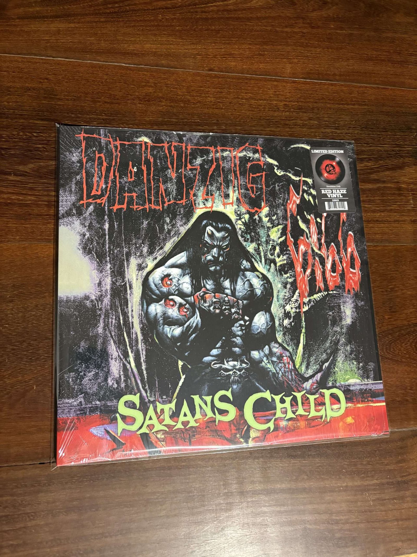 Lp Danzig - 6:66 Satan's Child (1999) Lacrado Vinil Vermelho Importado