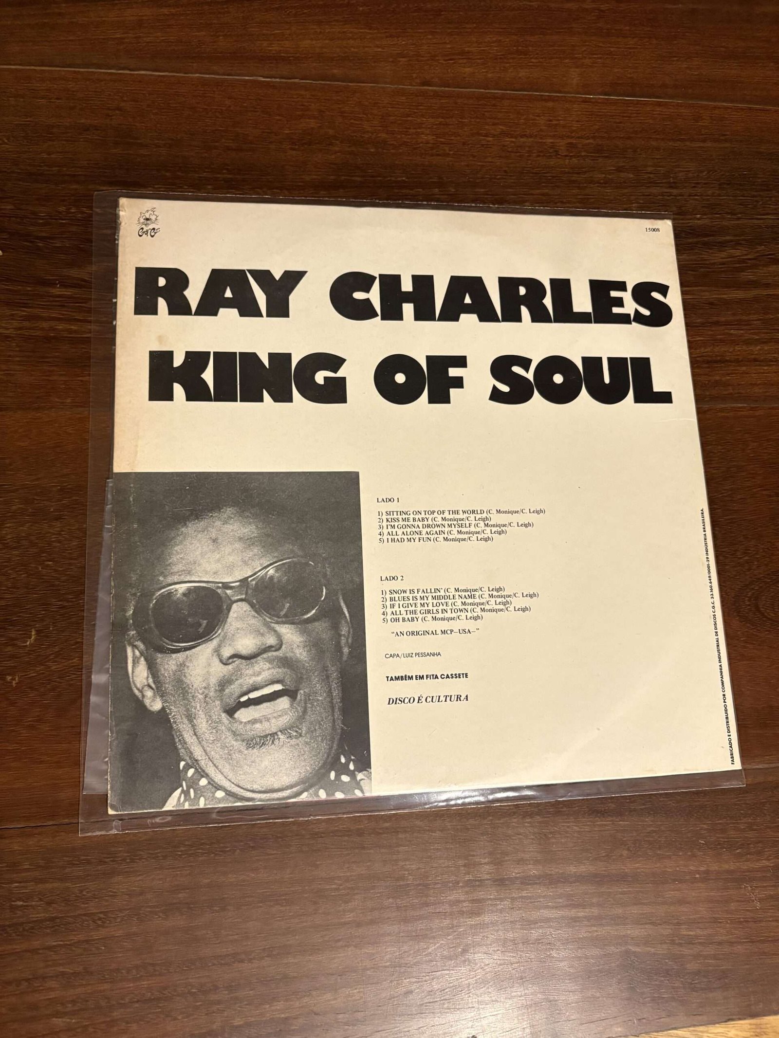 Lp Ray Charles - King Of Soul (1979) - Imagem 2