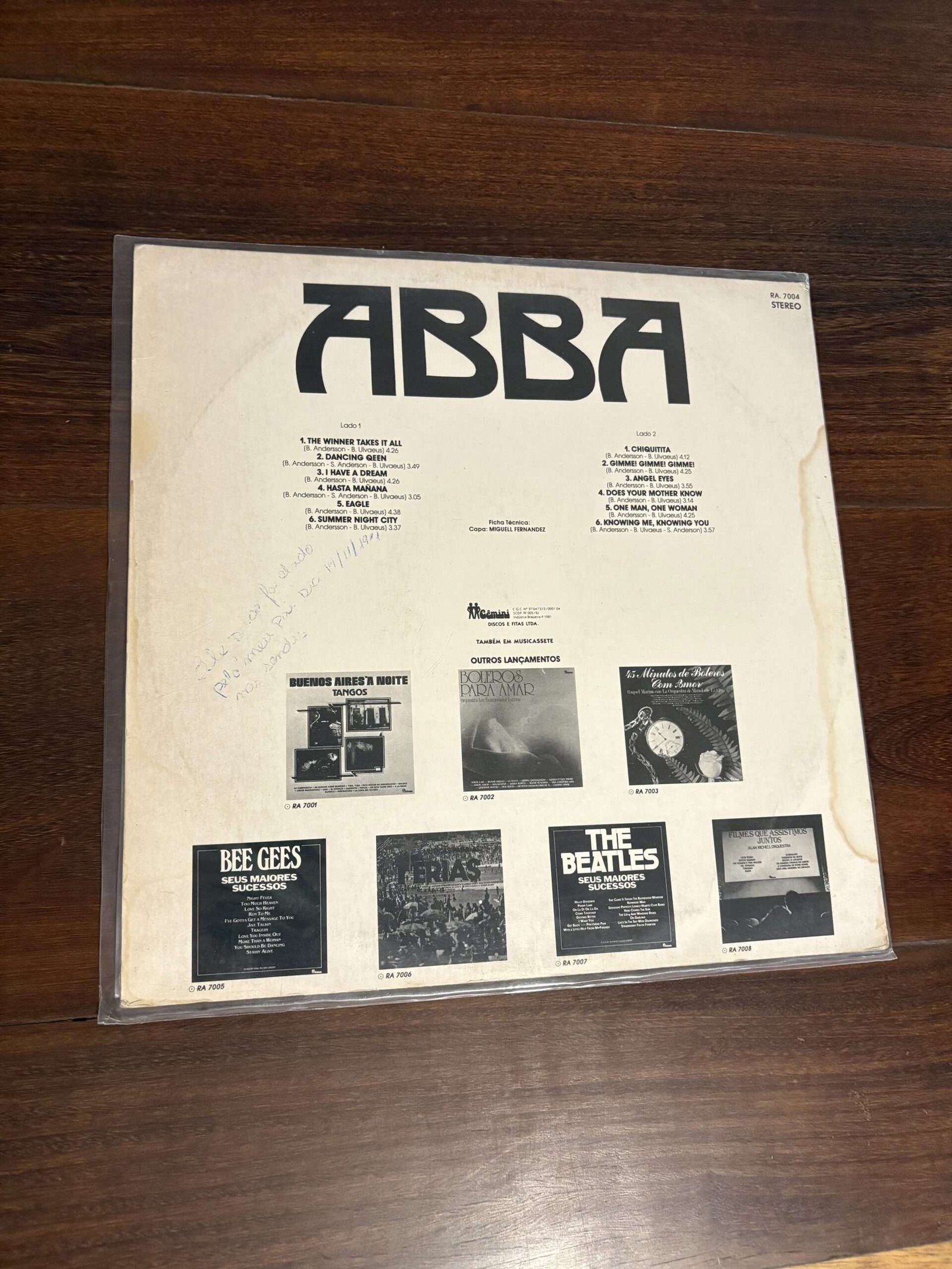 Lp Abba - Seus Maiores Sucessos (1981) - Imagem 3