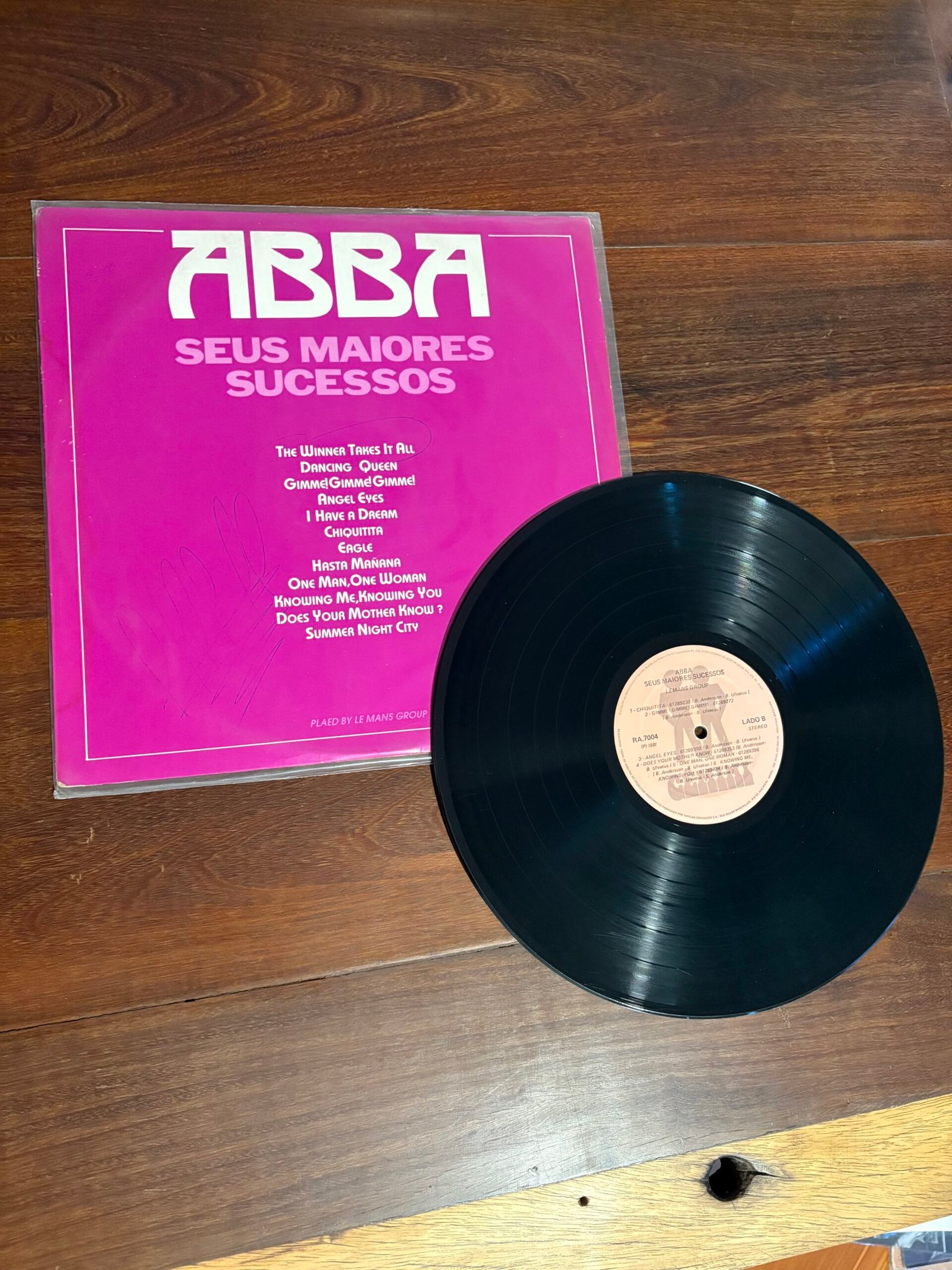 Lp Abba - Seus Maiores Sucessos (1981) - Imagem 2