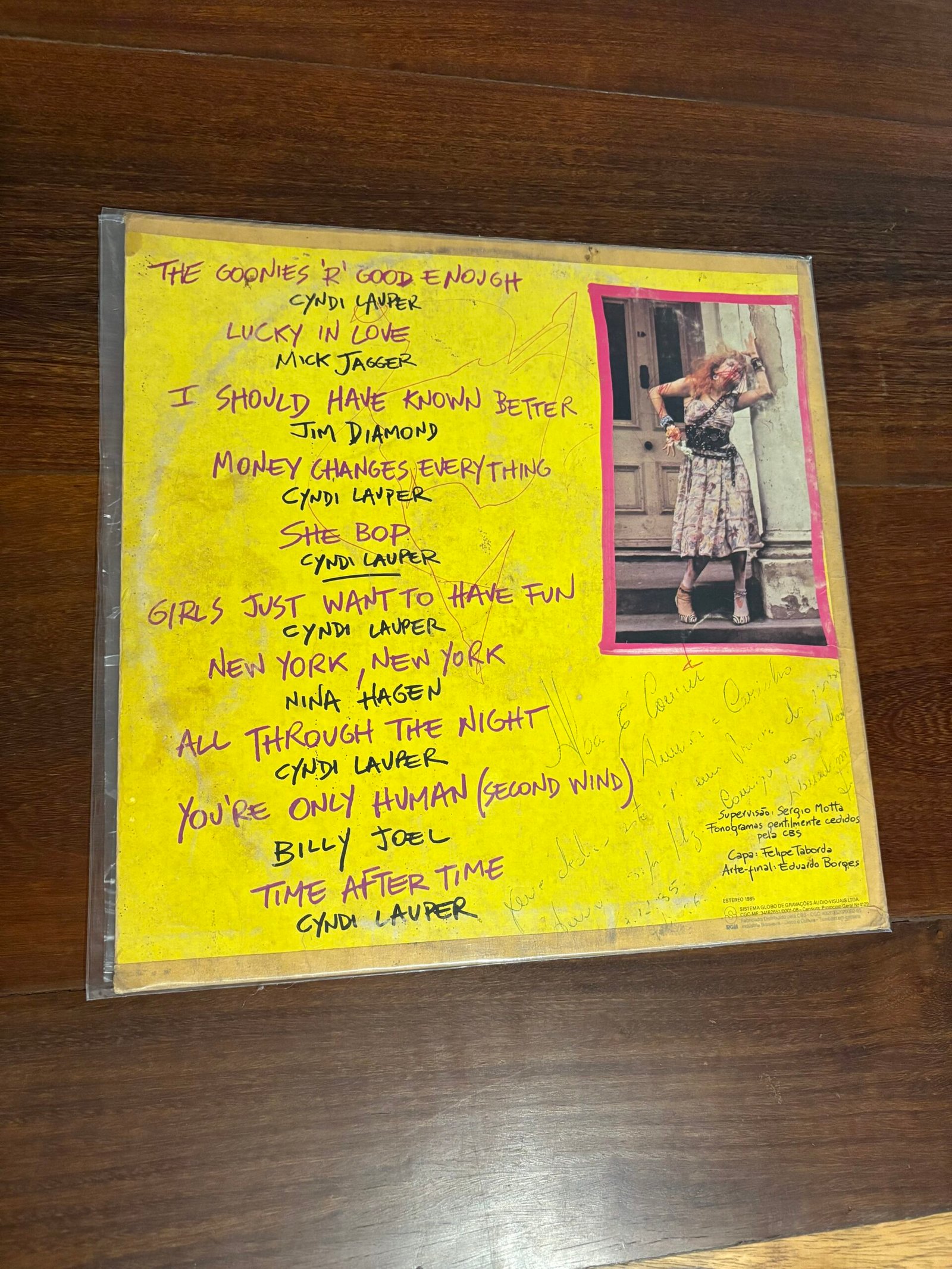 Lp Cyndi Lauper - Cyndi Lauper & Friends (1985) - Imagem 2