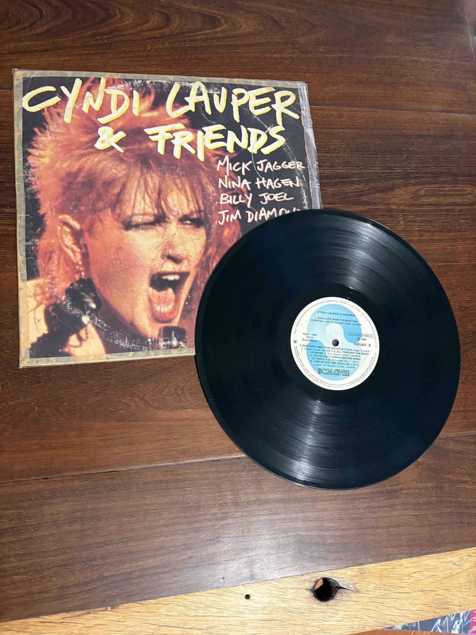Lp Cyndi Lauper - Cyndi Lauper & Friends (1985) - Imagem 3