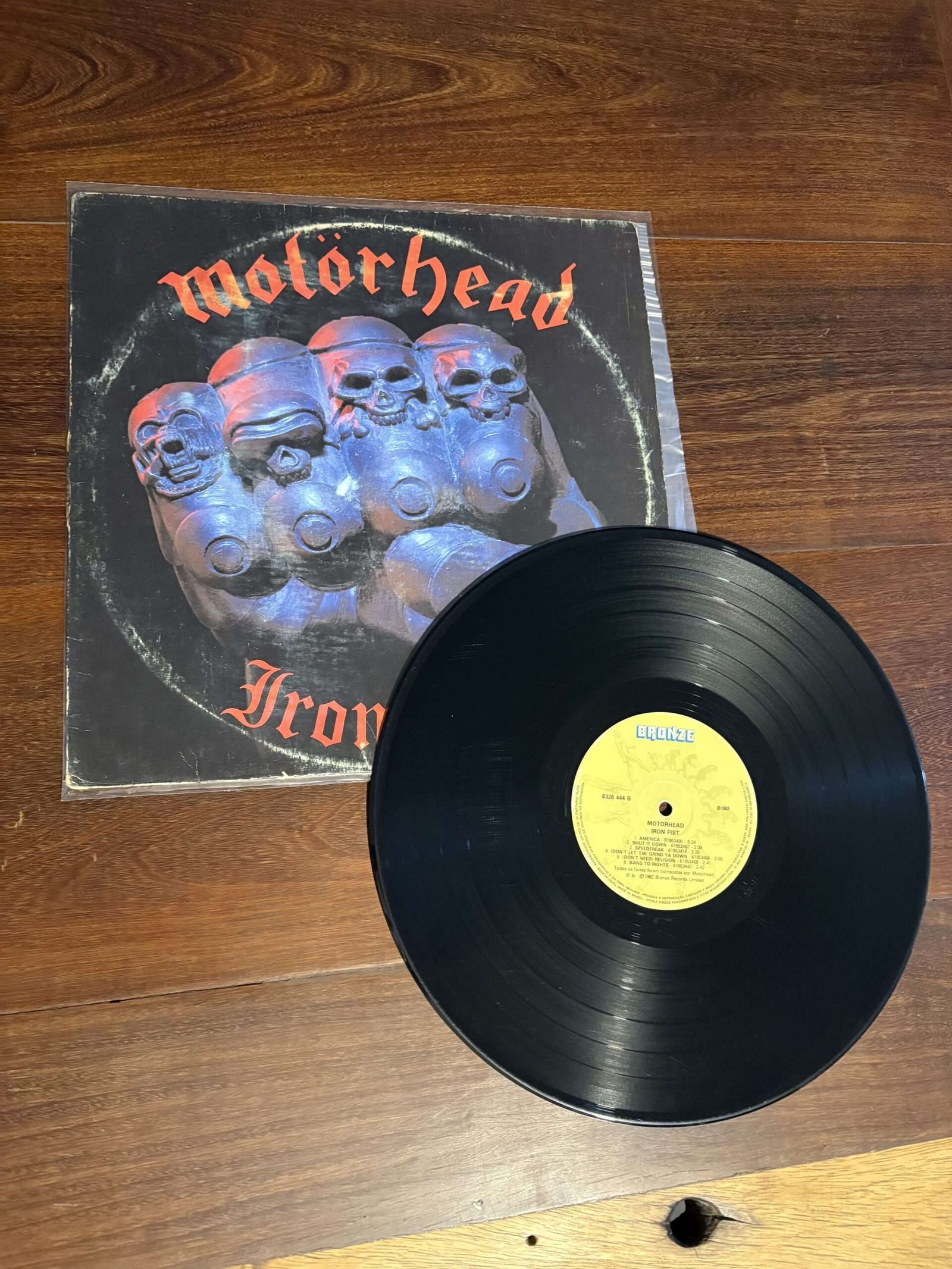 Lp Motörhead - Iron Fist (1982) - Imagem 3