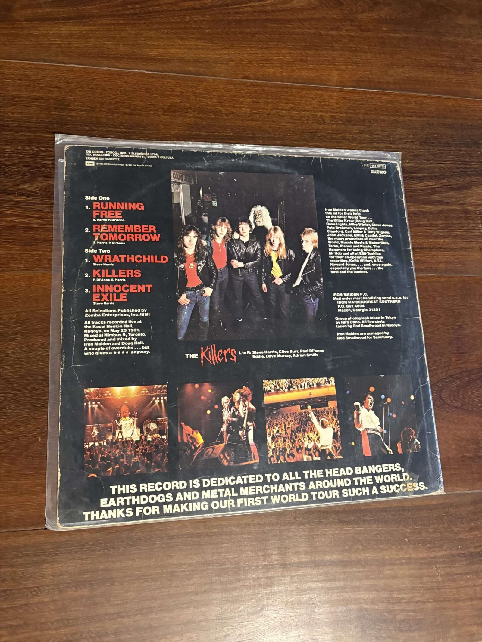 Lp Iron Maiden - Maiden Japan (1981) - Imagem 2