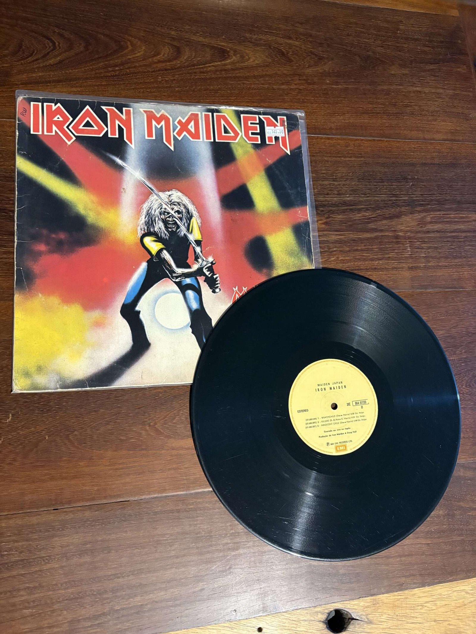 Lp Iron Maiden - Maiden Japan (1981) - Imagem 3
