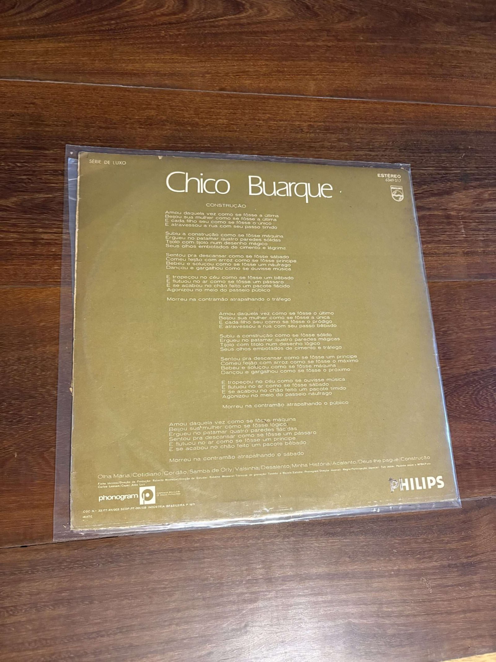 Lp Chico Buarque - Construção (1971) - Imagem 2