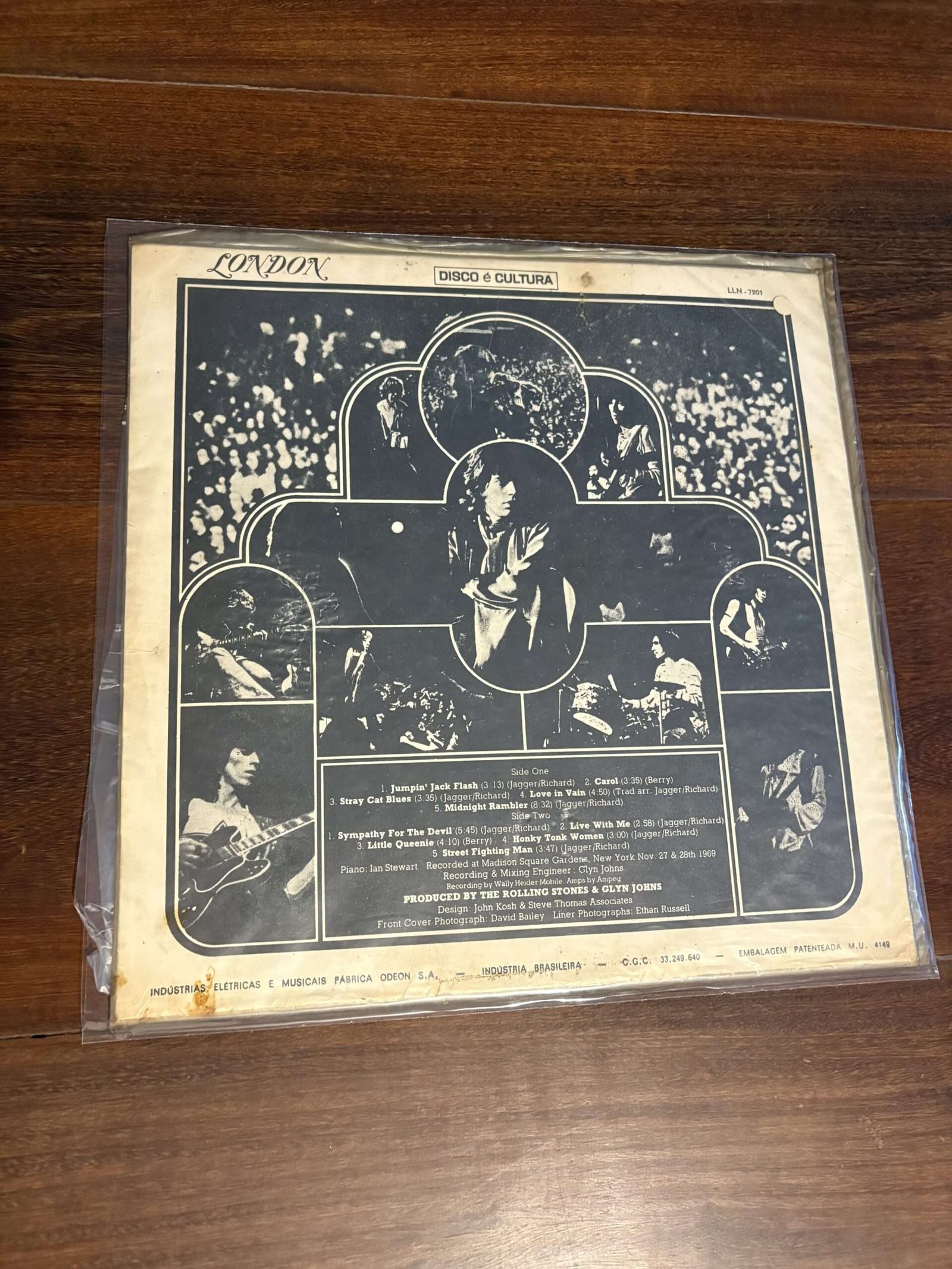 Lp The Rolling Stones - Get Yer Ya-Ya's Out! The Rolling Stones in Concert (1970) Mono - Imagem 2