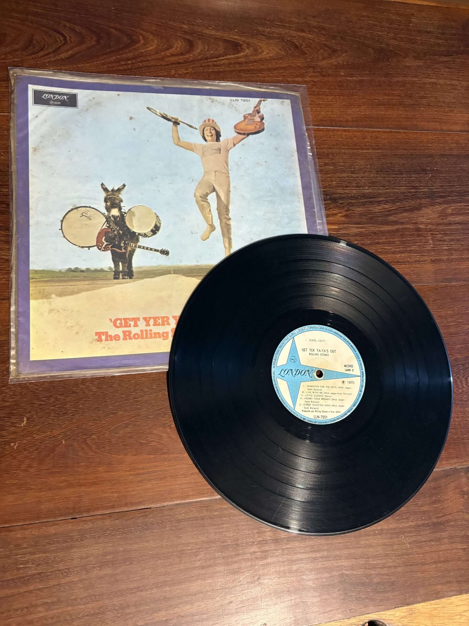 Lp The Rolling Stones - Get Yer Ya-Ya's Out! The Rolling Stones in Concert (1970) Mono - Imagem 3