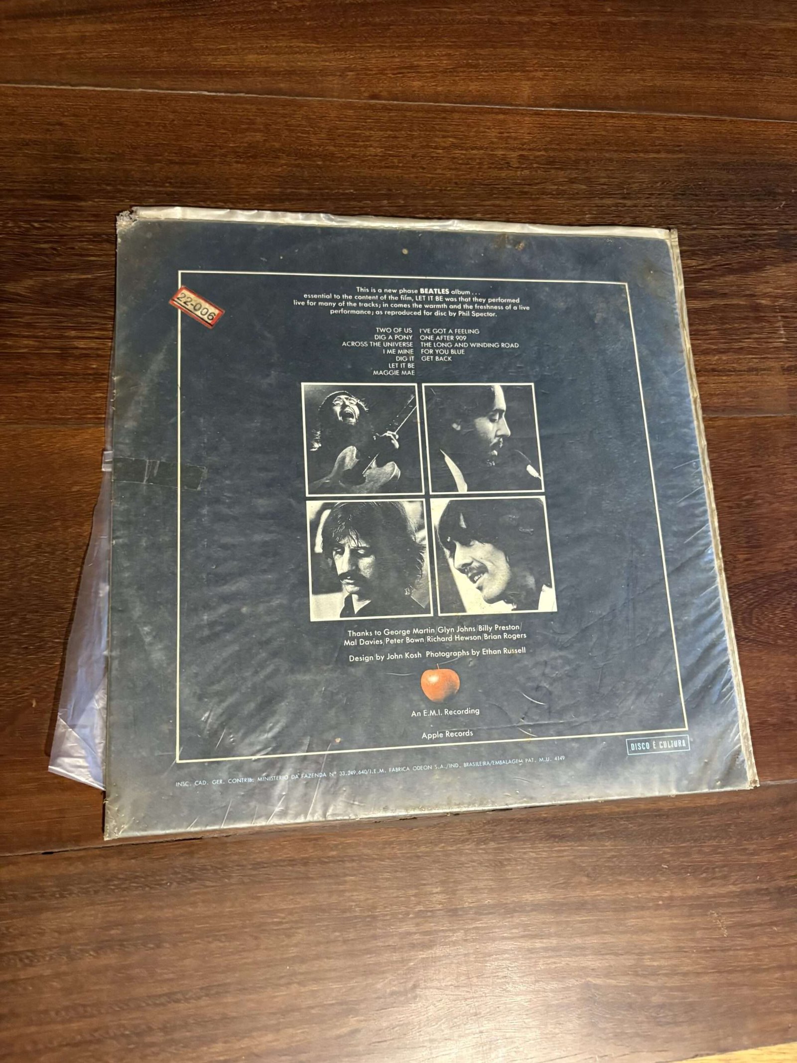 Lp The Beatles - Let It Be (1969) - Imagem 2