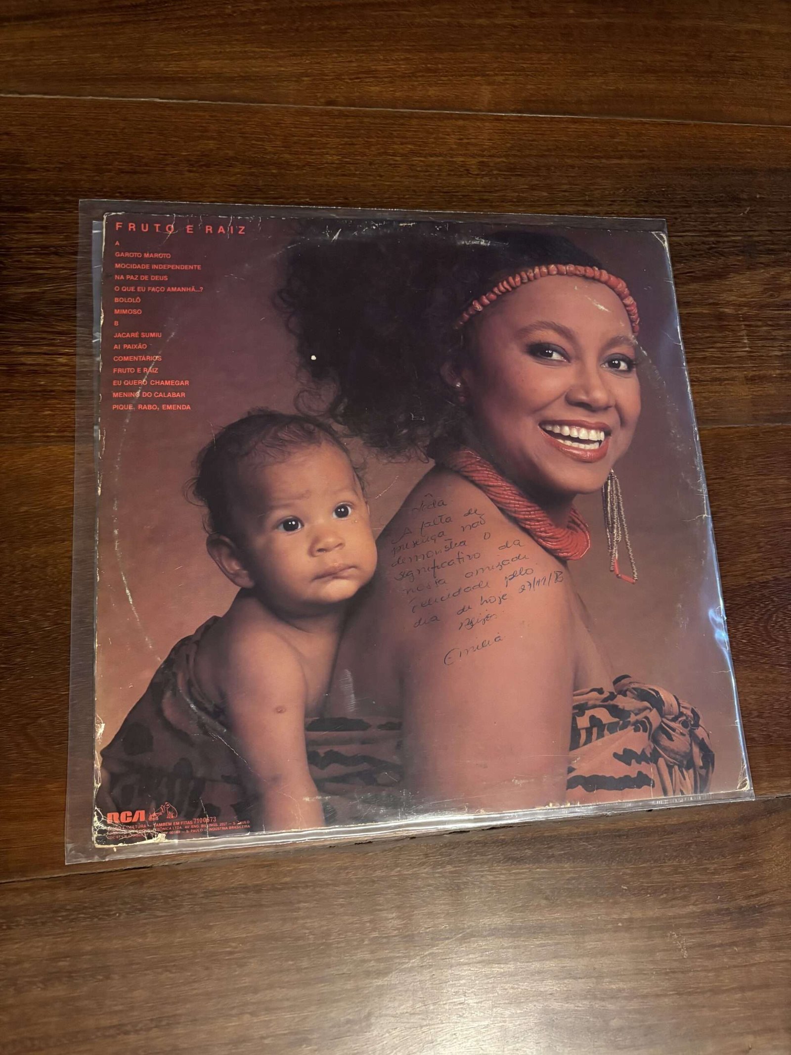 Lp Alcione - Fruto e Raiz (1986) - Imagem 2