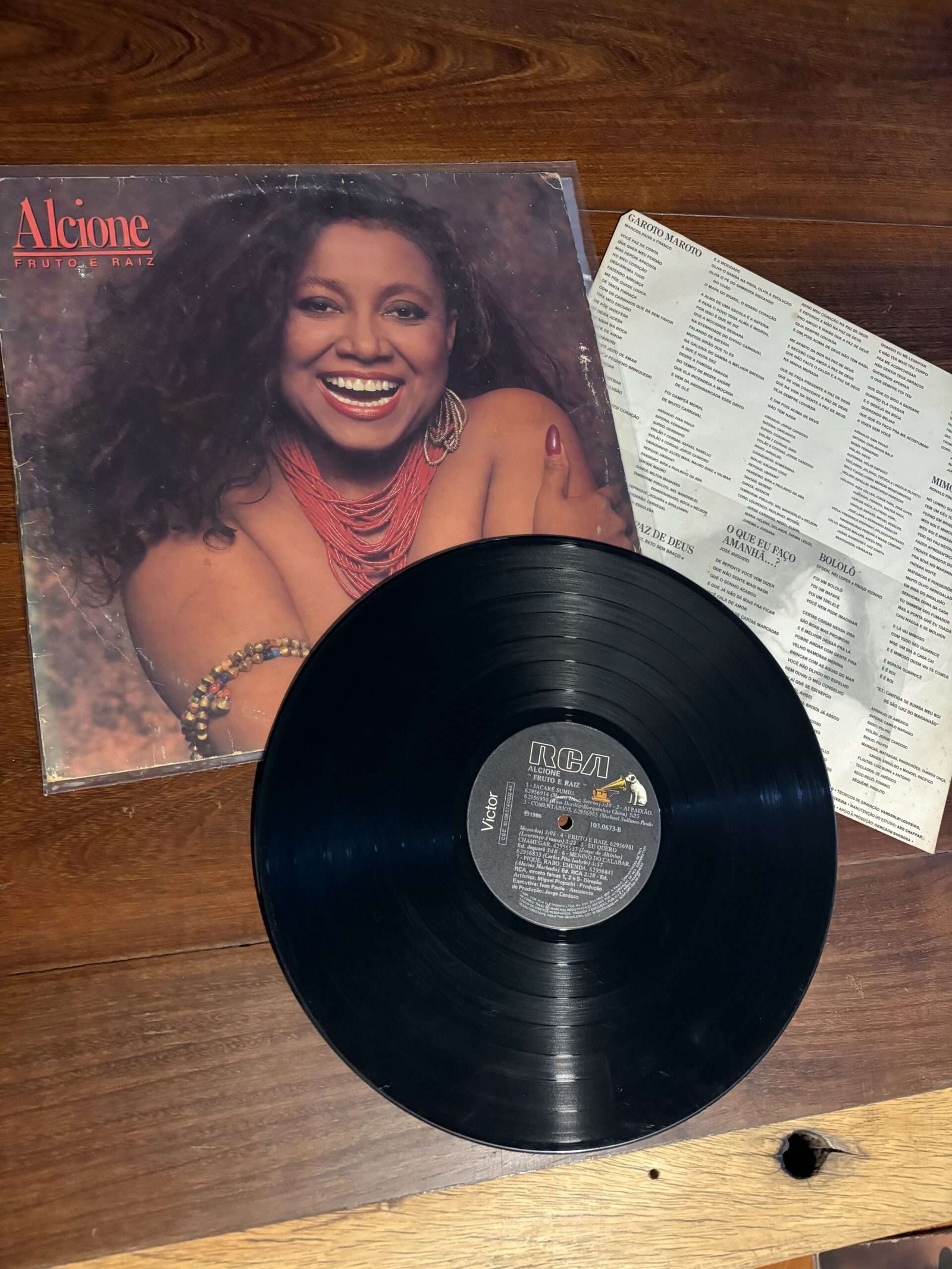 Lp Alcione - Fruto e Raiz (1986) - Imagem 3