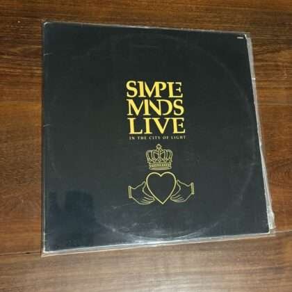 Lp Simple Minds - Live in the City of Light (1987) Duplo