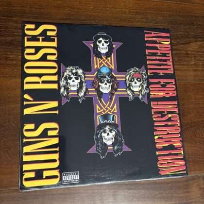 Lp Guns N' Roses - Appetite For Destruction (1987) Lacrado Edição Importada