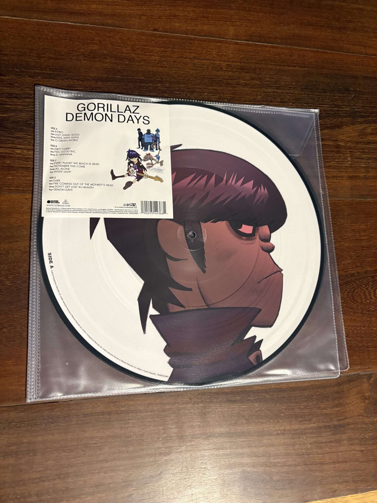Lp Gorillaz - Demon Days (2005) Duplo Lacrado Picture Disc