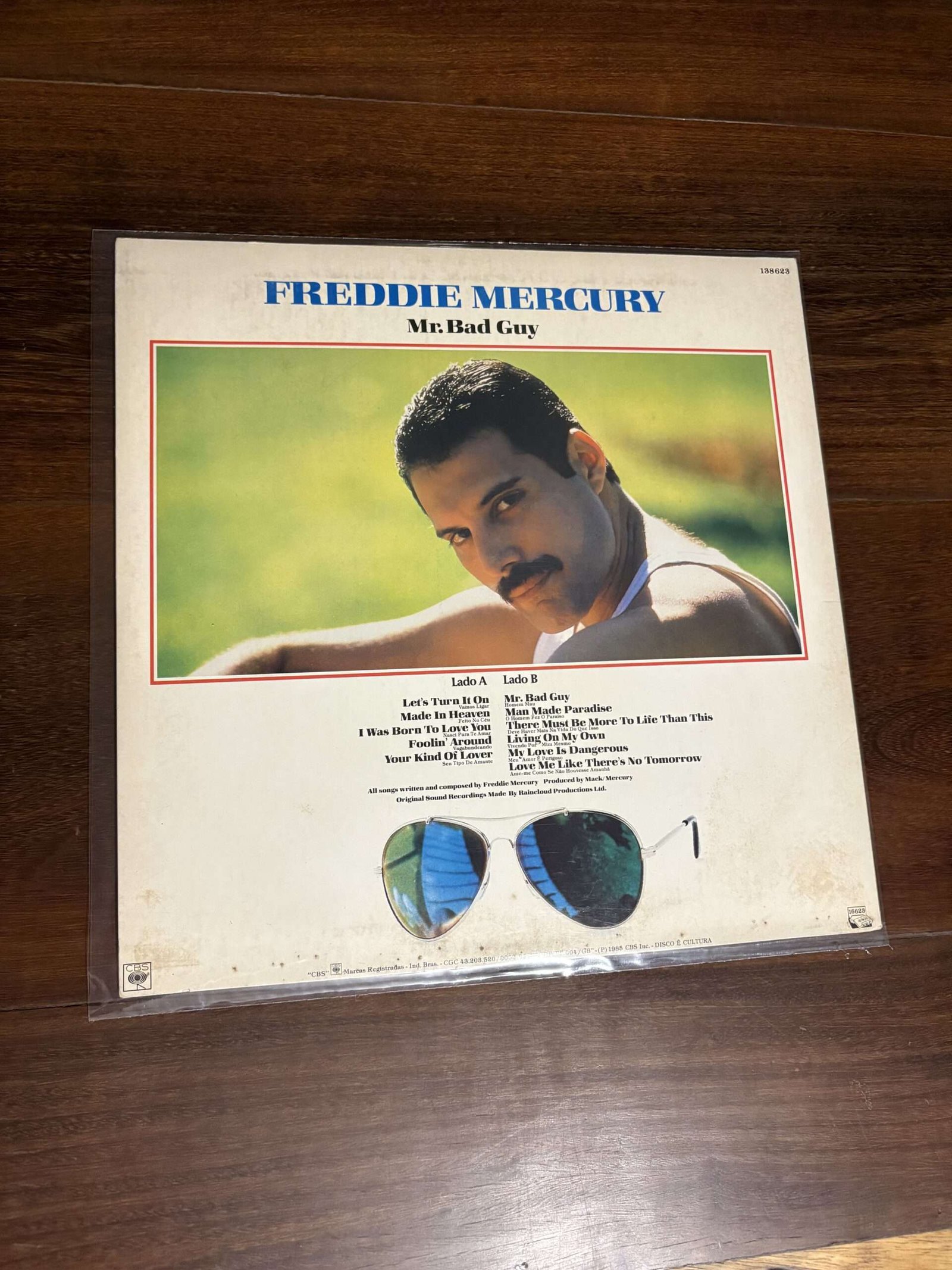 Lp Freddie Mercury - Mr. Bad Guy (1985) - Imagem 2