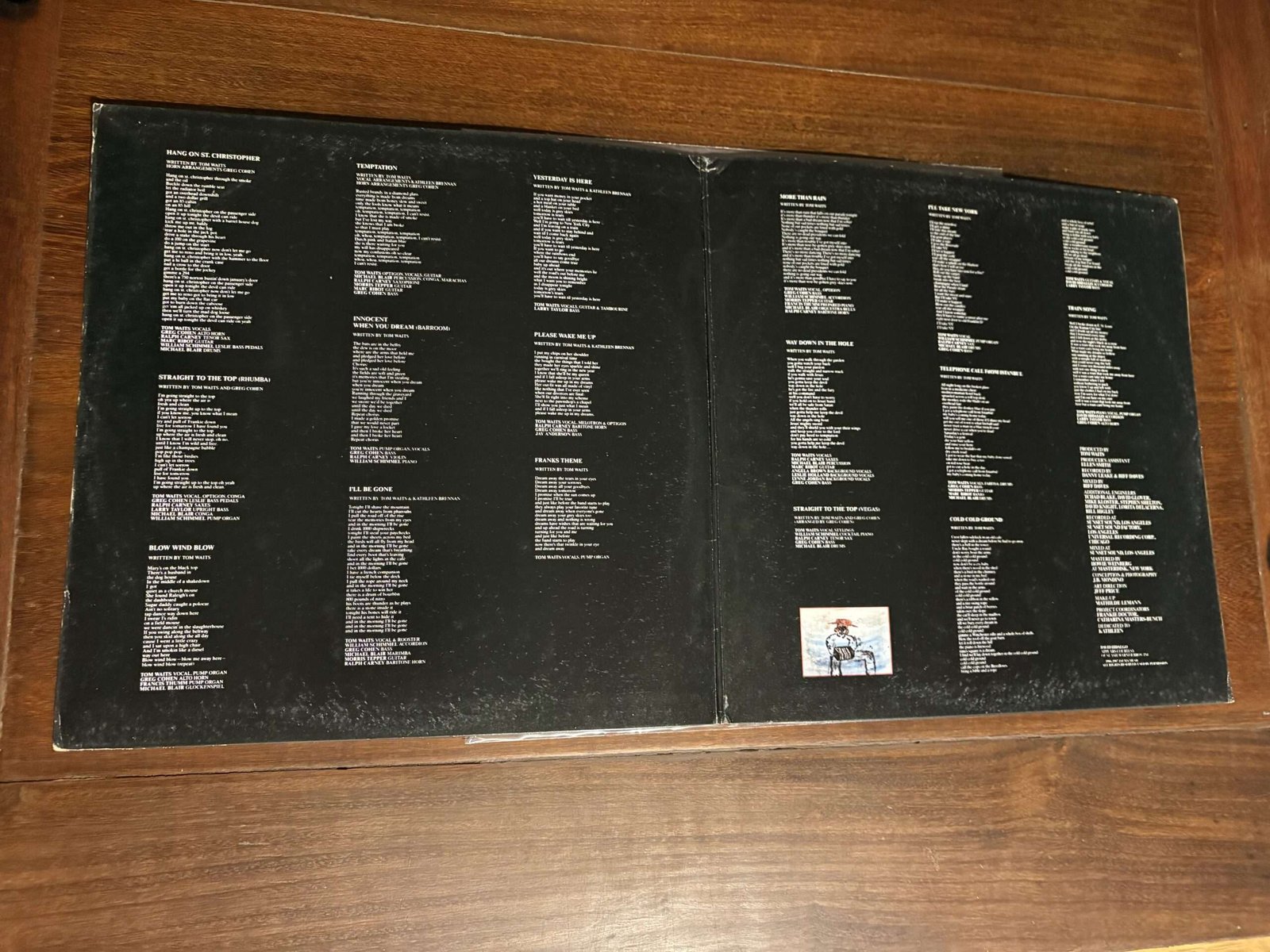 Lp Tom Waits - Franks Wild Years / Un Operachi Romantico in Two Acts (1987) - Imagem 3