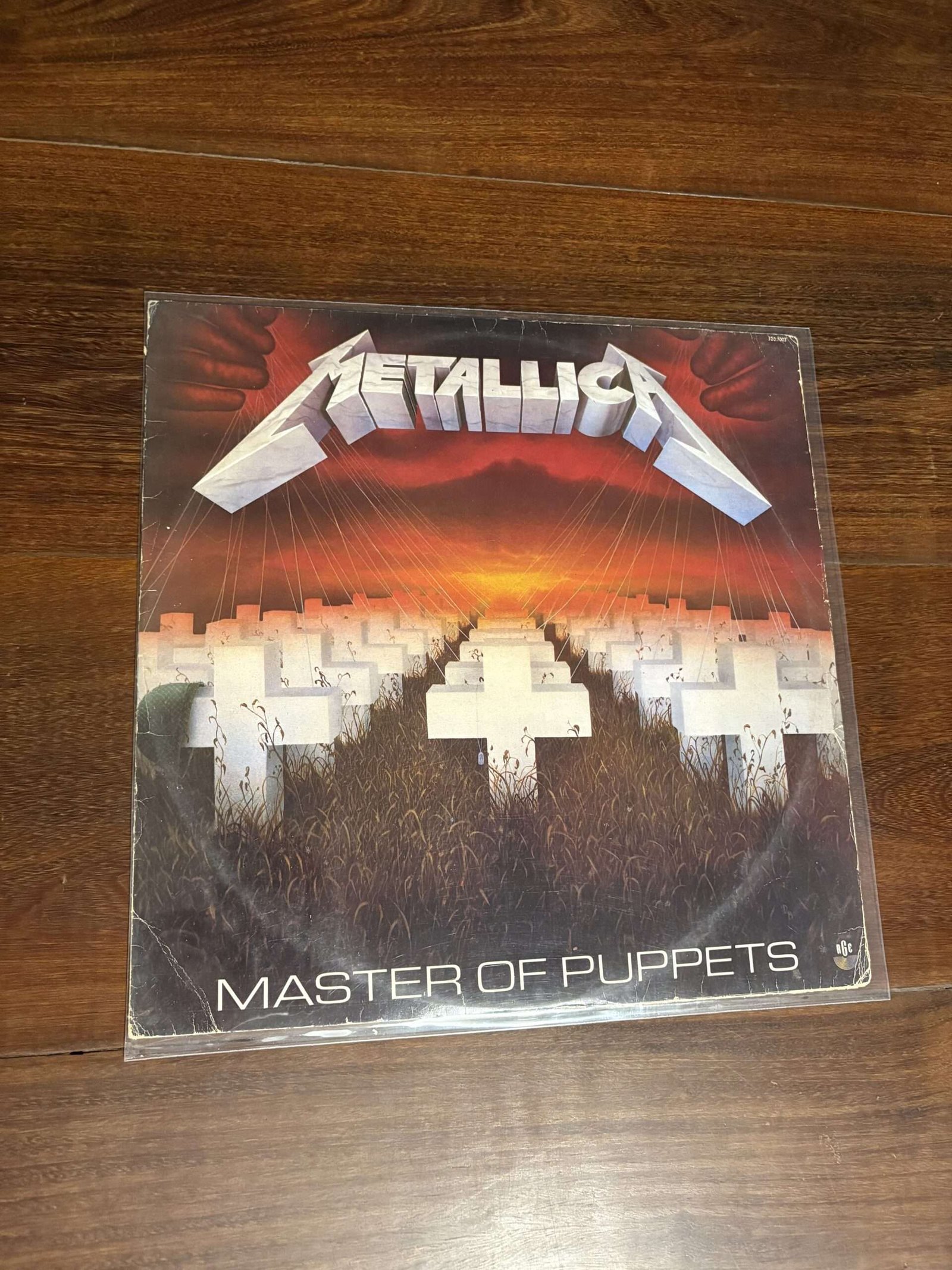 Lp Metallica - Master Of Puppets (1986) Original De Época