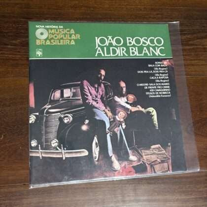 Lp João Bosco e Aldir Blanc - Nova História da Música Popular Brasileira (1976) 10 polegadas