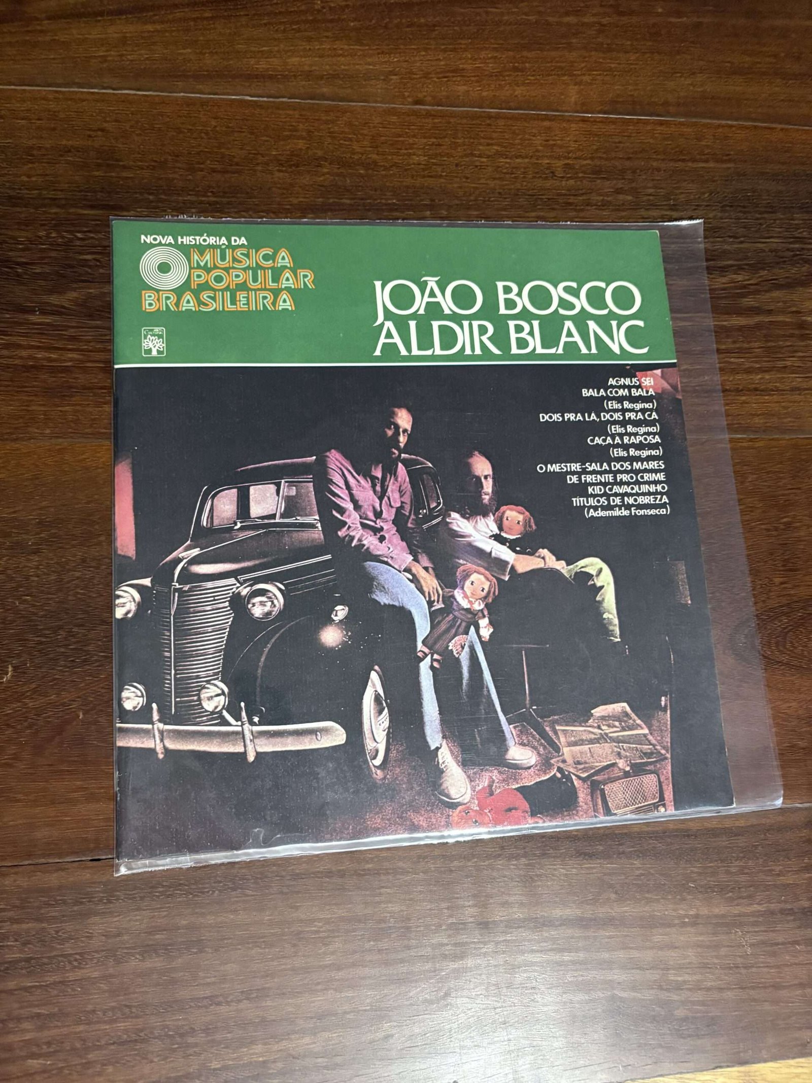 Lp João Bosco e Aldir Blanc - Nova História da Música Popular Brasileira (1976) 10 polegadas