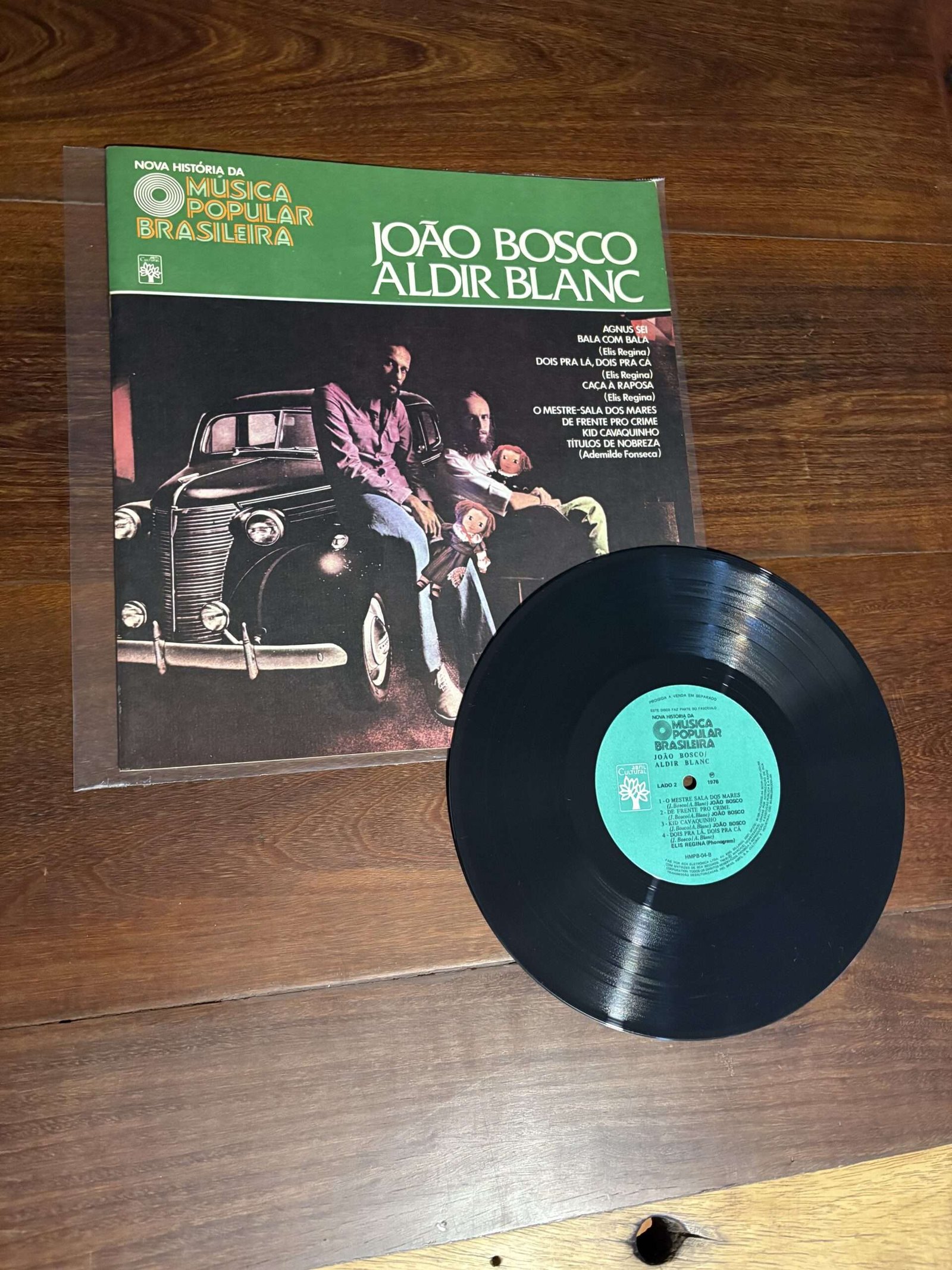 Lp João Bosco e Aldir Blanc - Nova História da Música Popular Brasileira (1976) 10 polegadas - Imagem 4