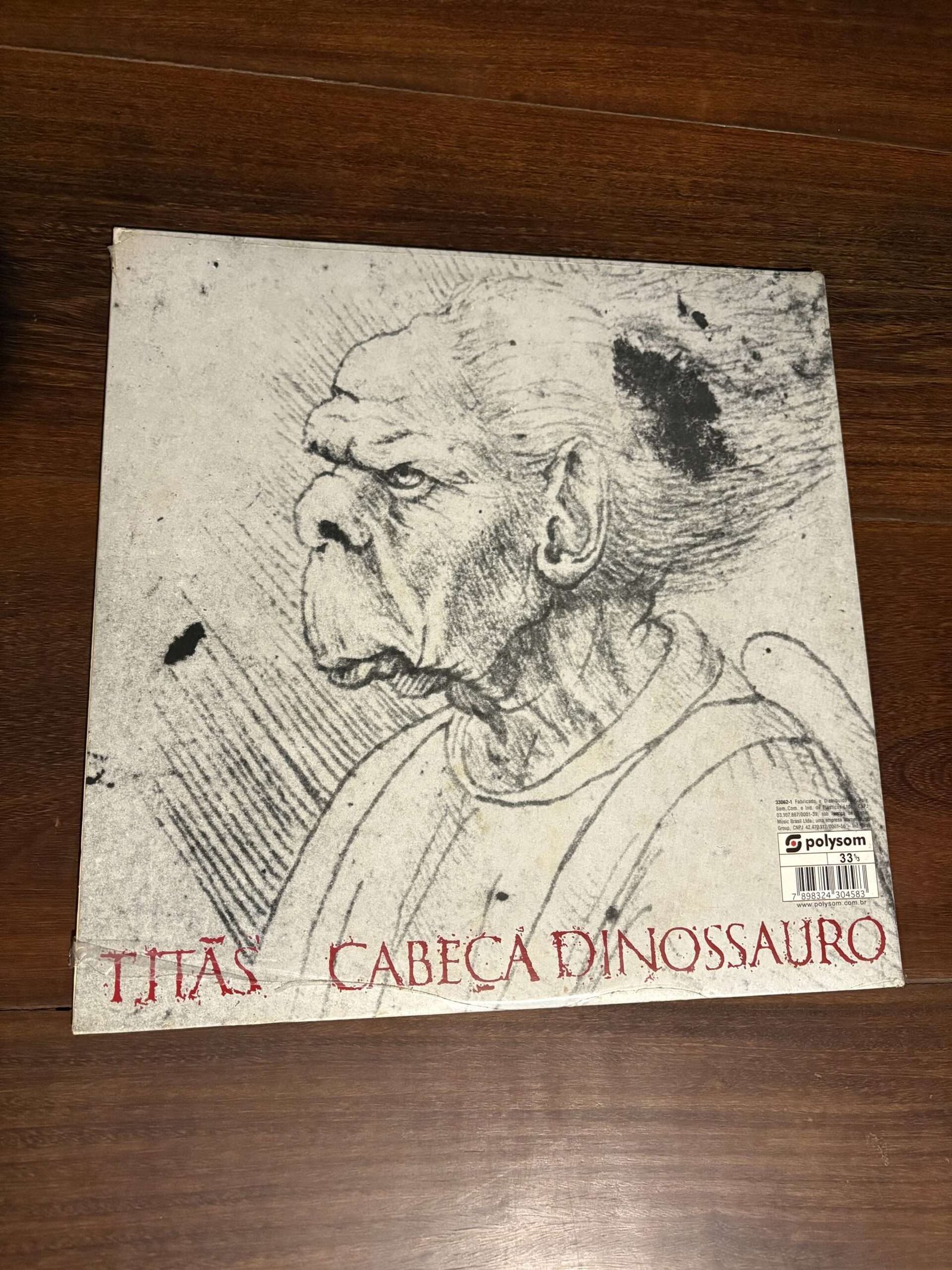 Lp Titãs - Cabeça Dinossauro (1986) Lacrado Clássicos em Vinil - Imagem 2