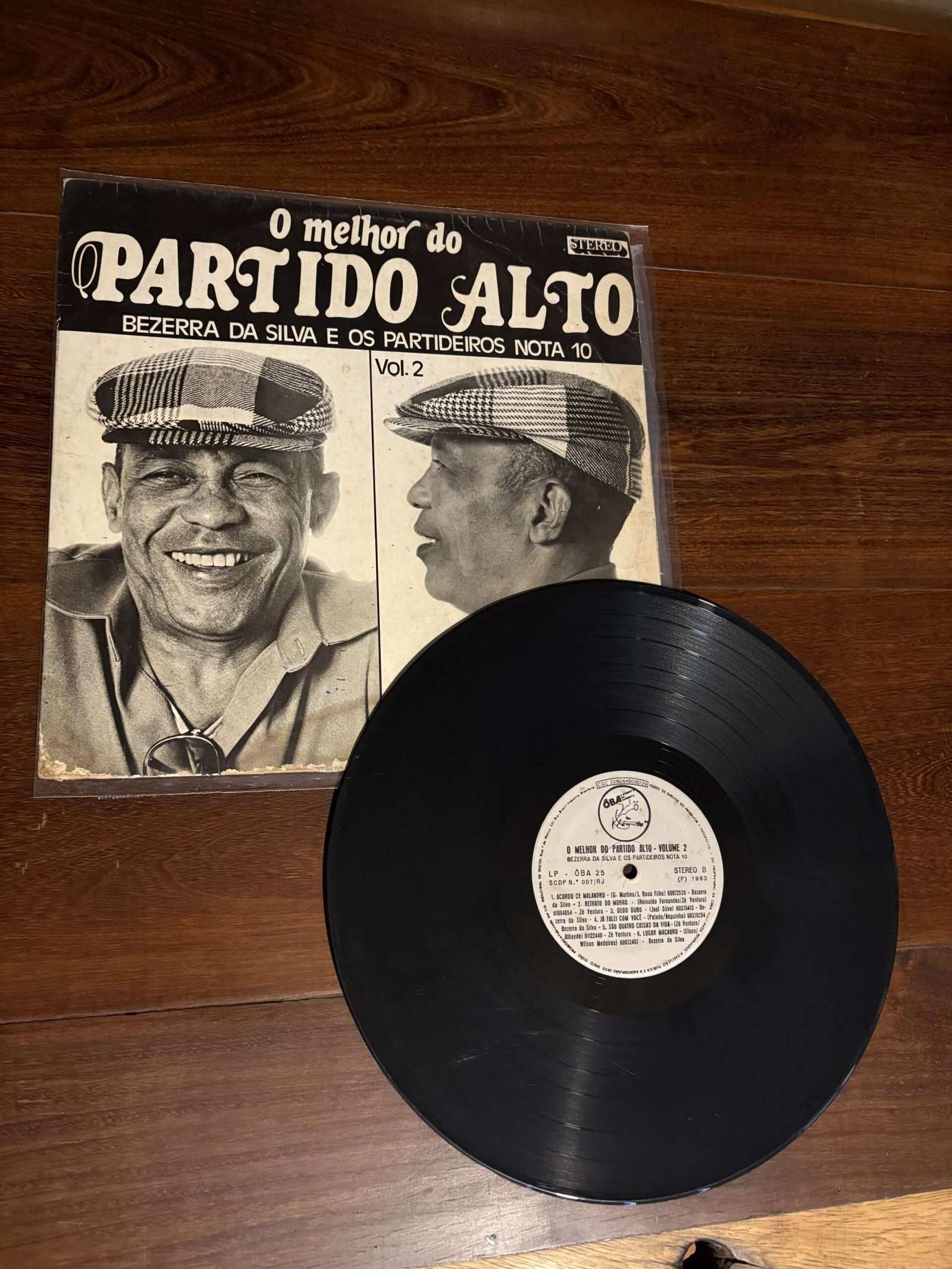 Lp Bezerra da Silva - O Melhor do Partido Alto Vol. 2 (1983) - Imagem 3
