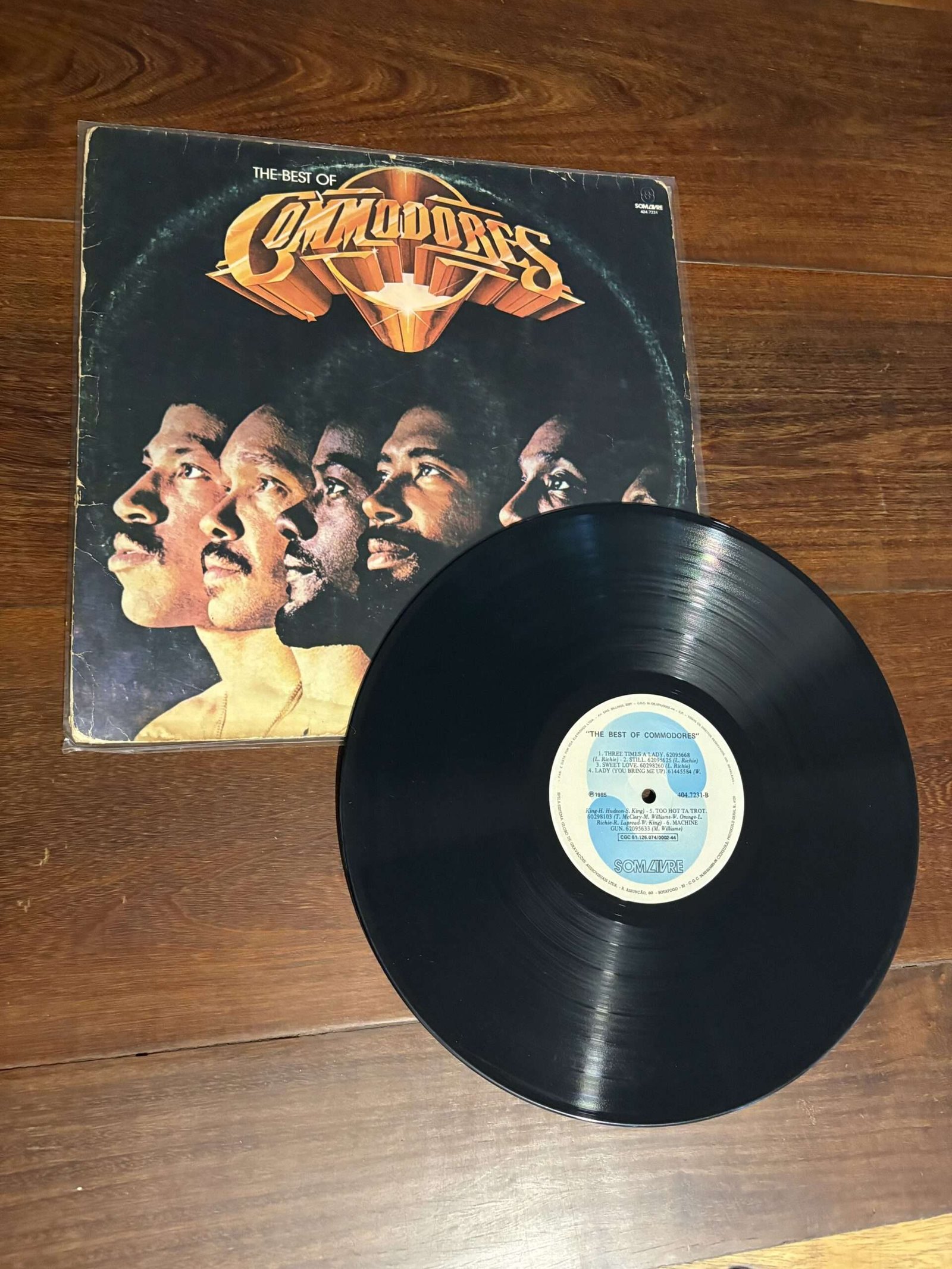 Lp Commodores - The Best Of Commodores (1985) - Imagem 3