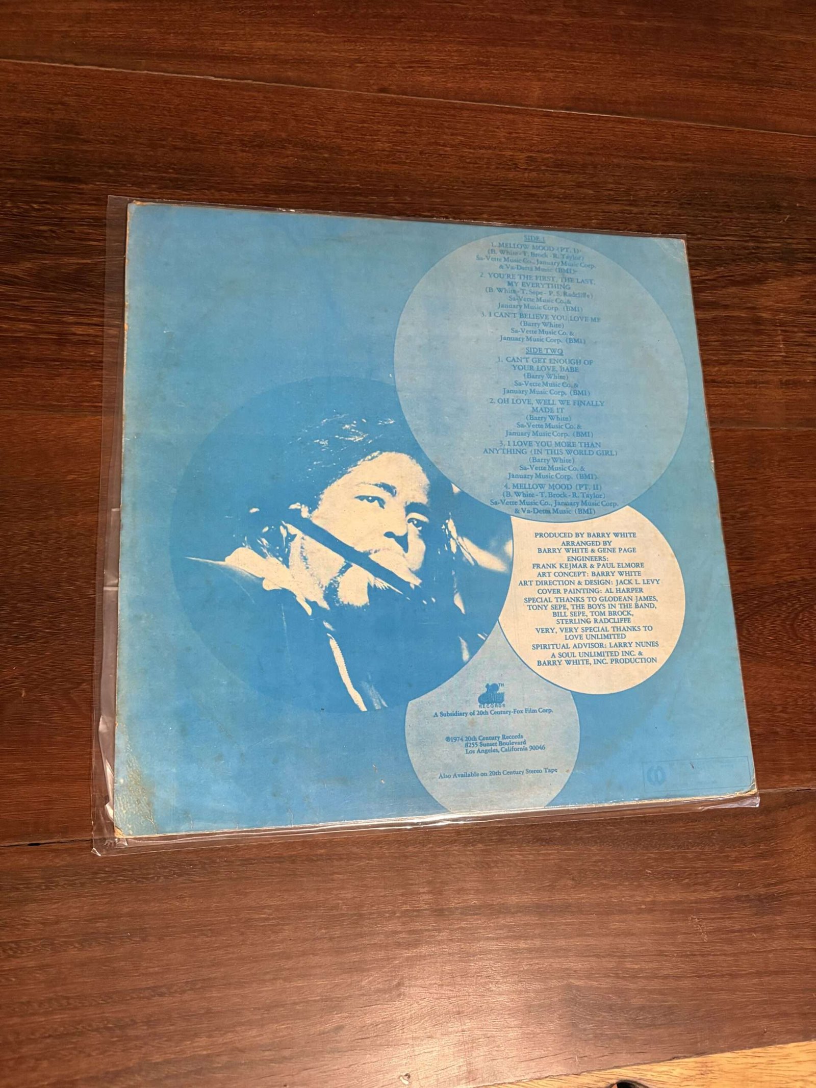Lp Barry White - Can't Get Enough (1974) - Imagem 2