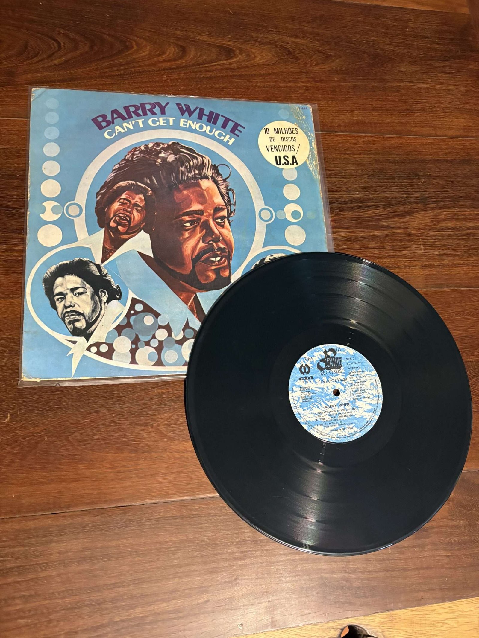 Lp Barry White - Can't Get Enough (1974) - Imagem 3