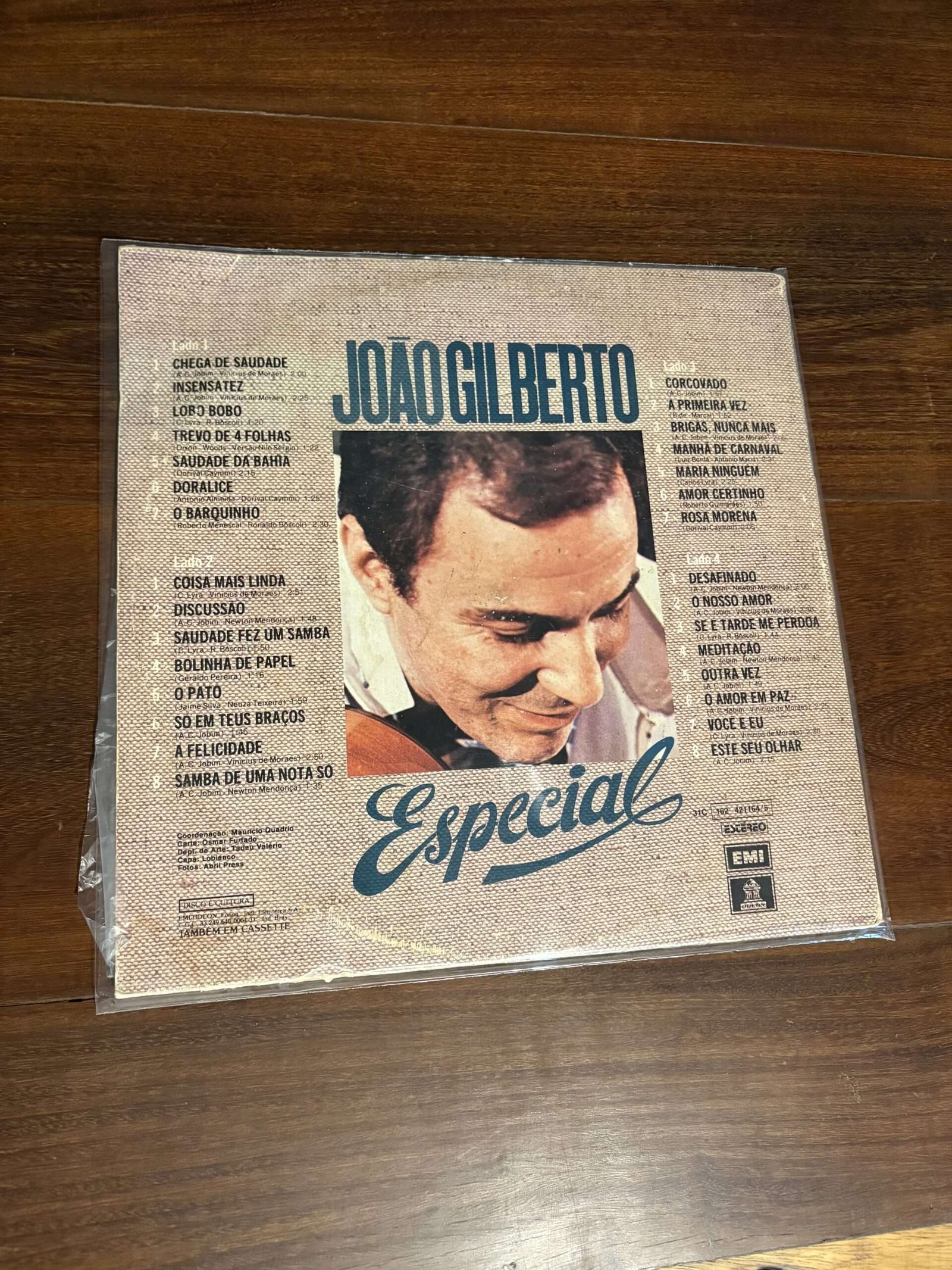 Lp João Gilberto - Especial 30 Sucessos (1979) Duplo - Imagem 2