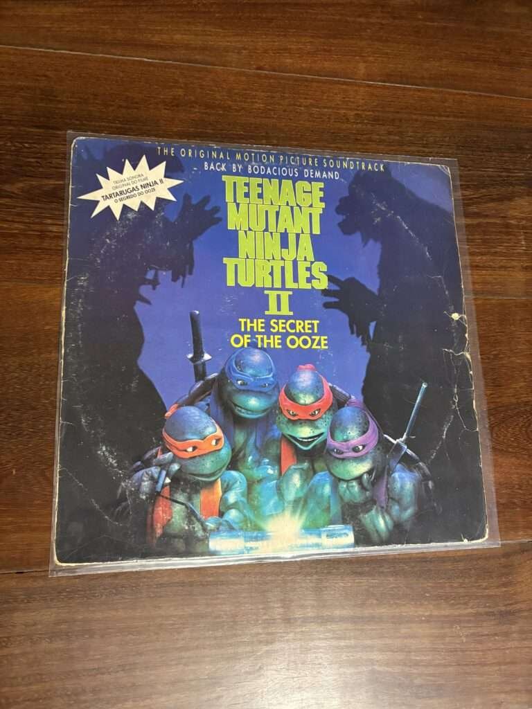 Lp Teenage Mutant Ninja II - The Secret of the Ooze (1991) Trilha Sonora