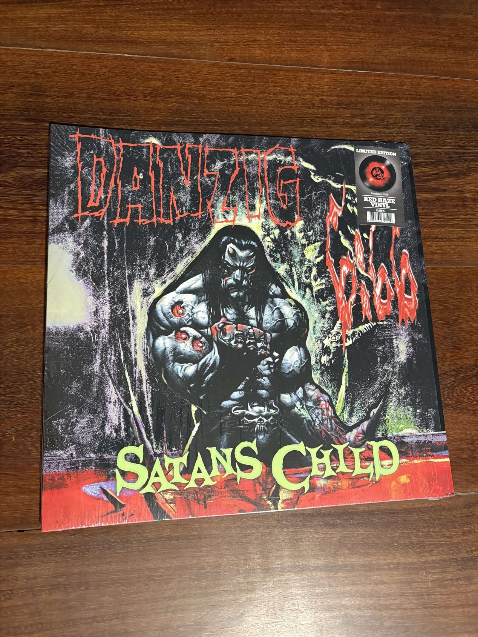 Lp Danzig - 6:66 Satan's Child (1999) Lacrado Edição Limitada