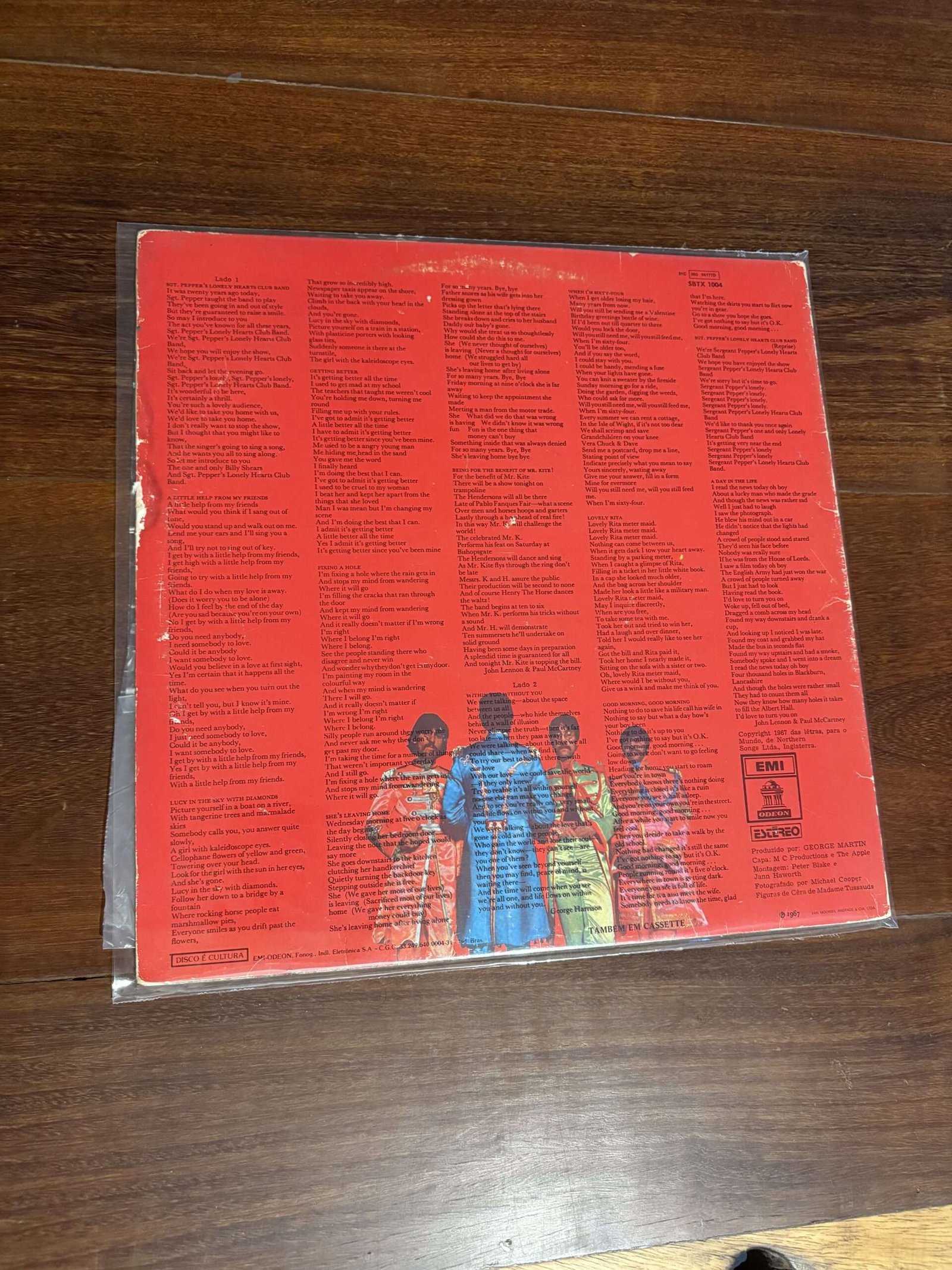 Lp The Beatles - Sgt. Pepper's Lonely Hearts Club Band (1967) - Imagem 2