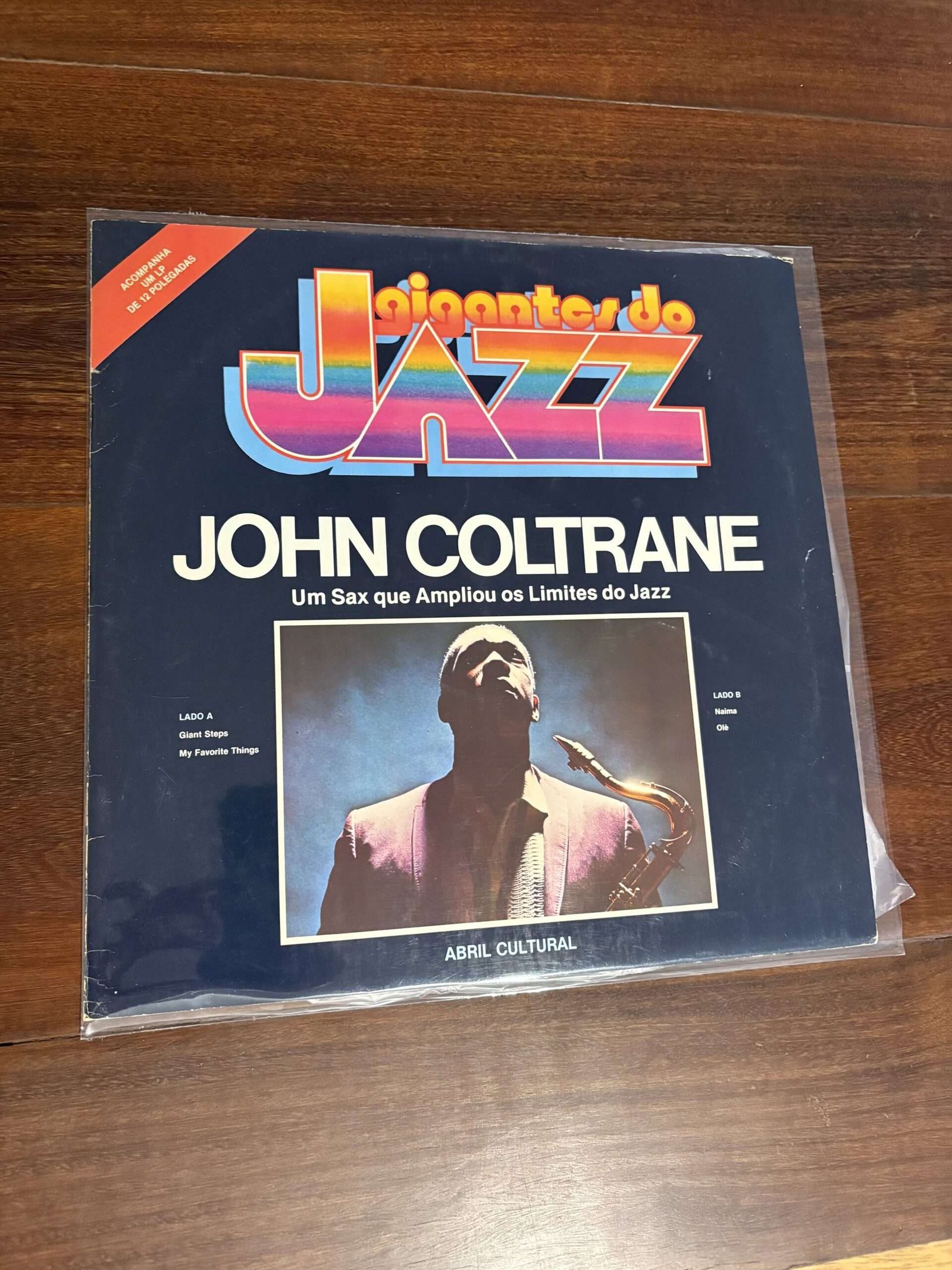 Lp John Coltrane - Gigantes do Jazz (1983)