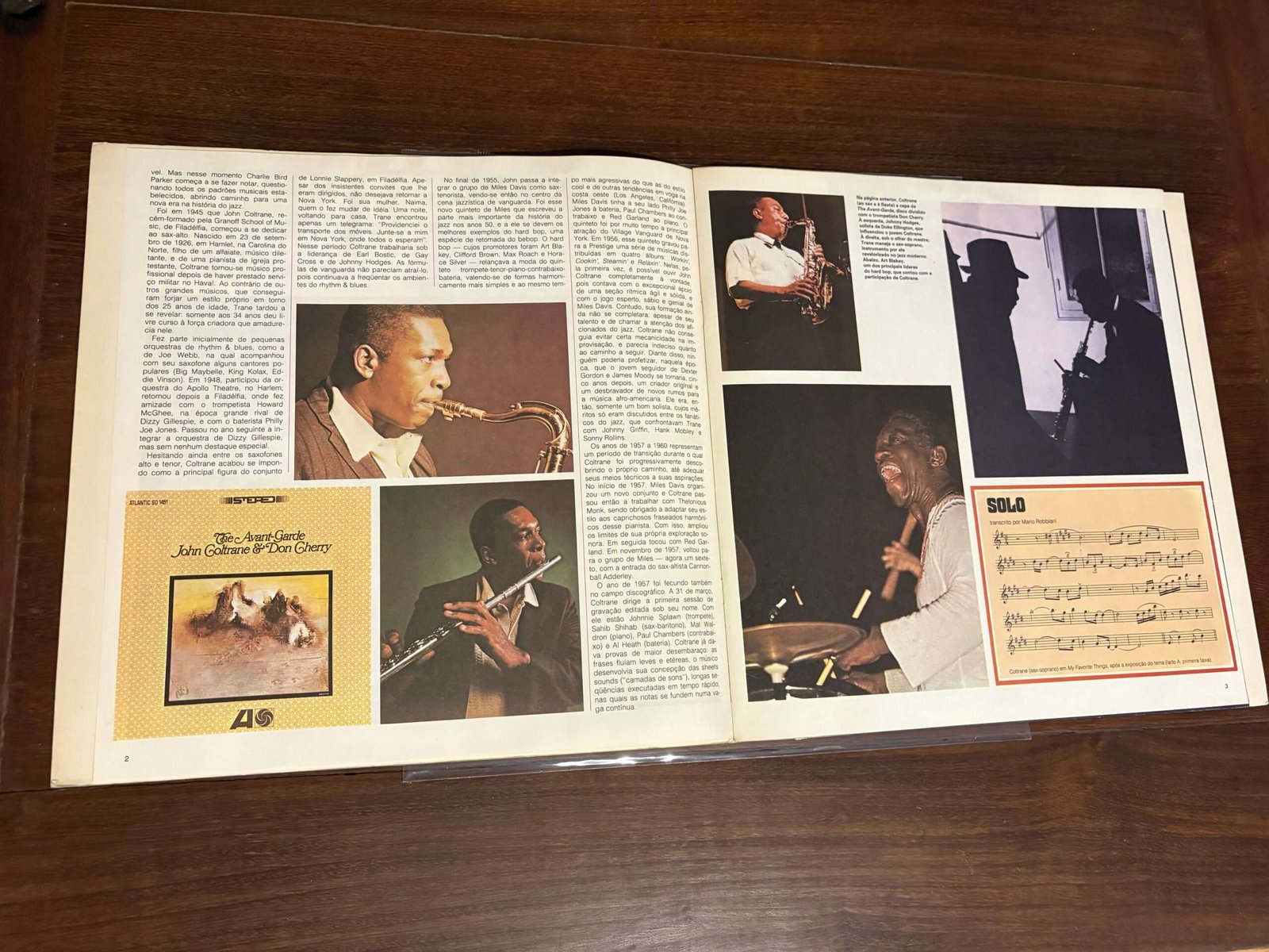 Lp John Coltrane - Gigantes do Jazz (1983) - Imagem 3