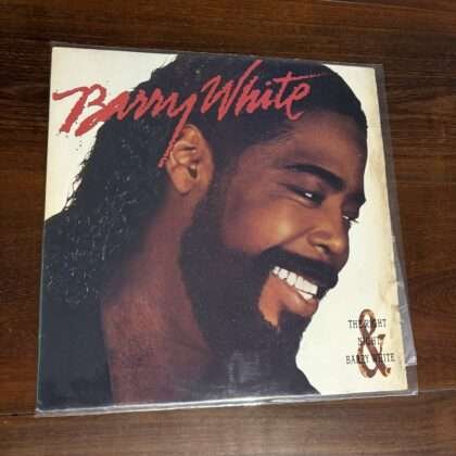 Lp Barry White - The Right Night & Barry White (1987)