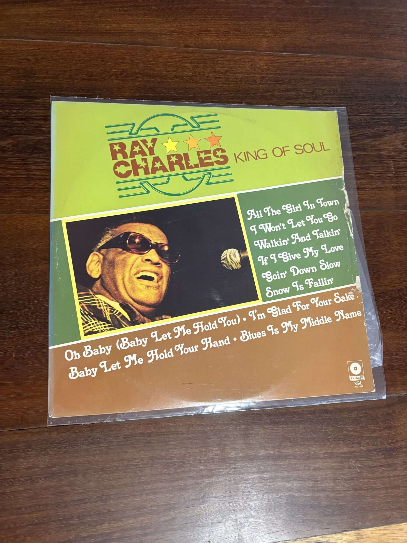 Lp Ray Charles - King Of Soul (1983)
