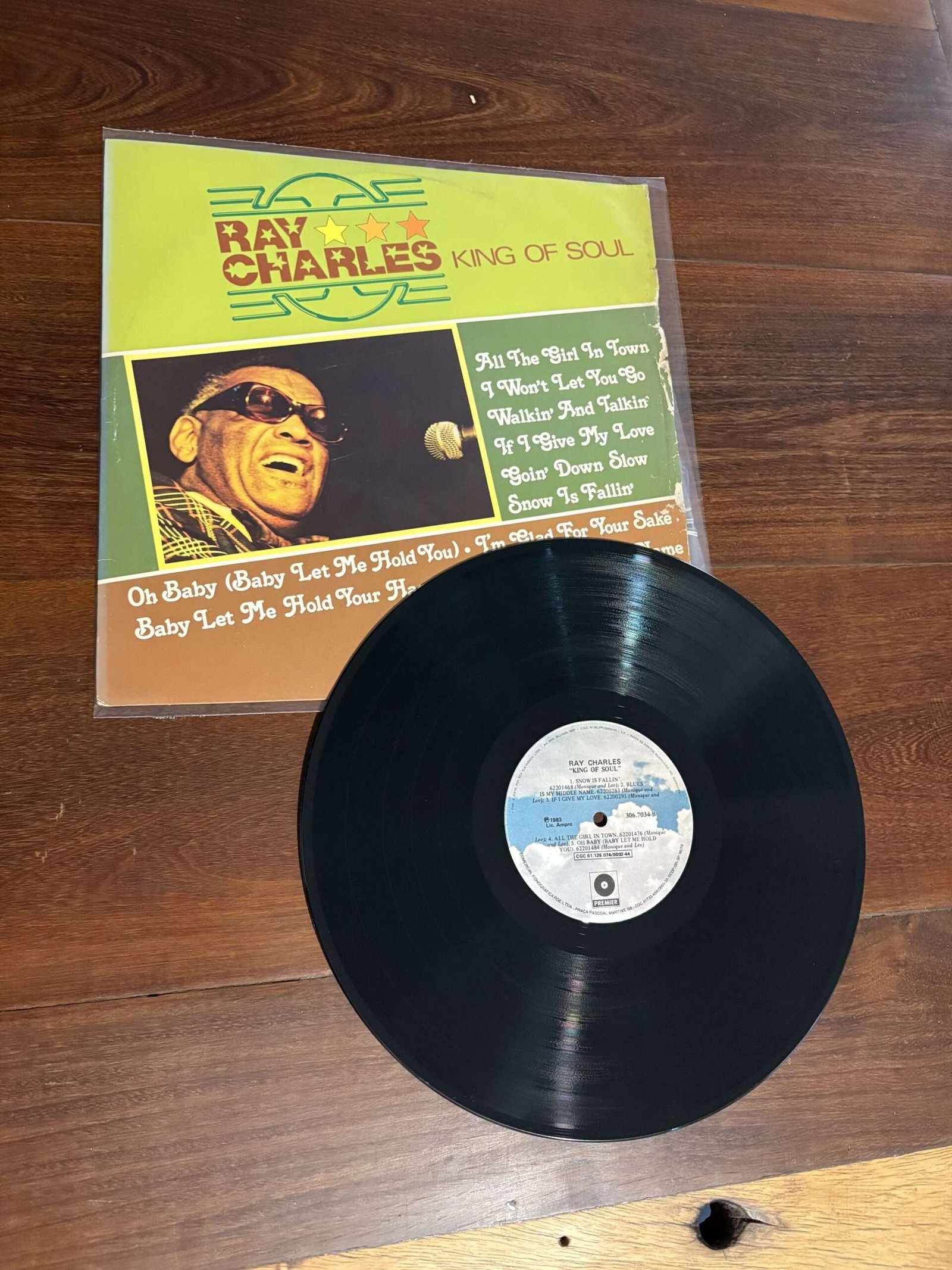 Lp Ray Charles - King Of Soul (1983) - Imagem 3