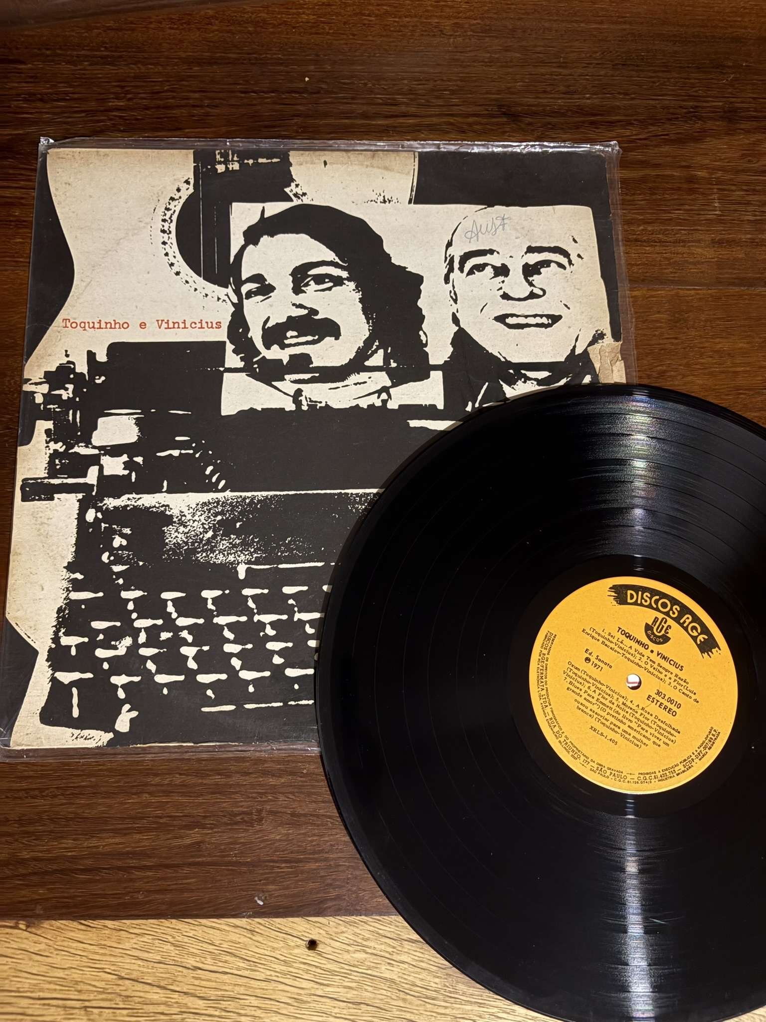 Lp Vinicius de Moraes e Toquinho - Toquinho e Vinicius (1971) - Imagem 3