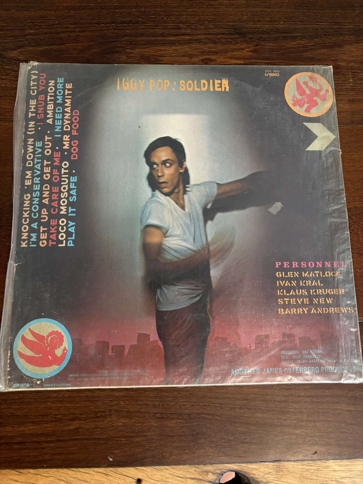 Lp Iggy Pop - Soldier (1980) - Imagem 2