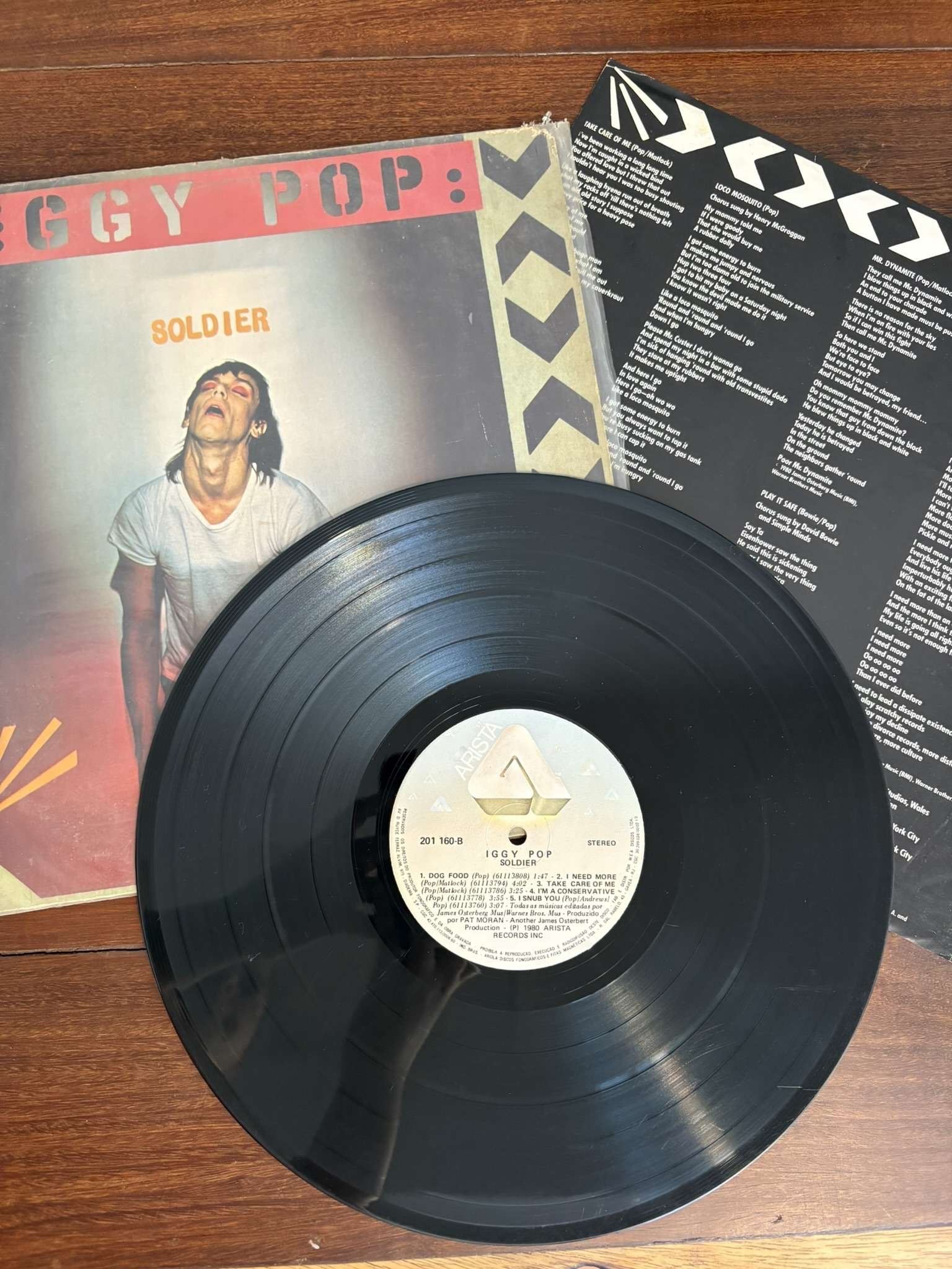 Lp Iggy Pop - Soldier (1980) - Imagem 3