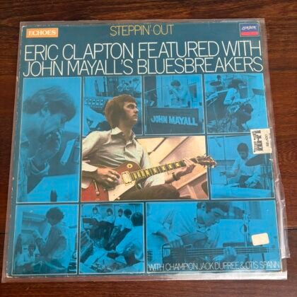 Lp Eric Clapton Featured with John Mayall's Bluesbreakers - Steppin Out (1981)