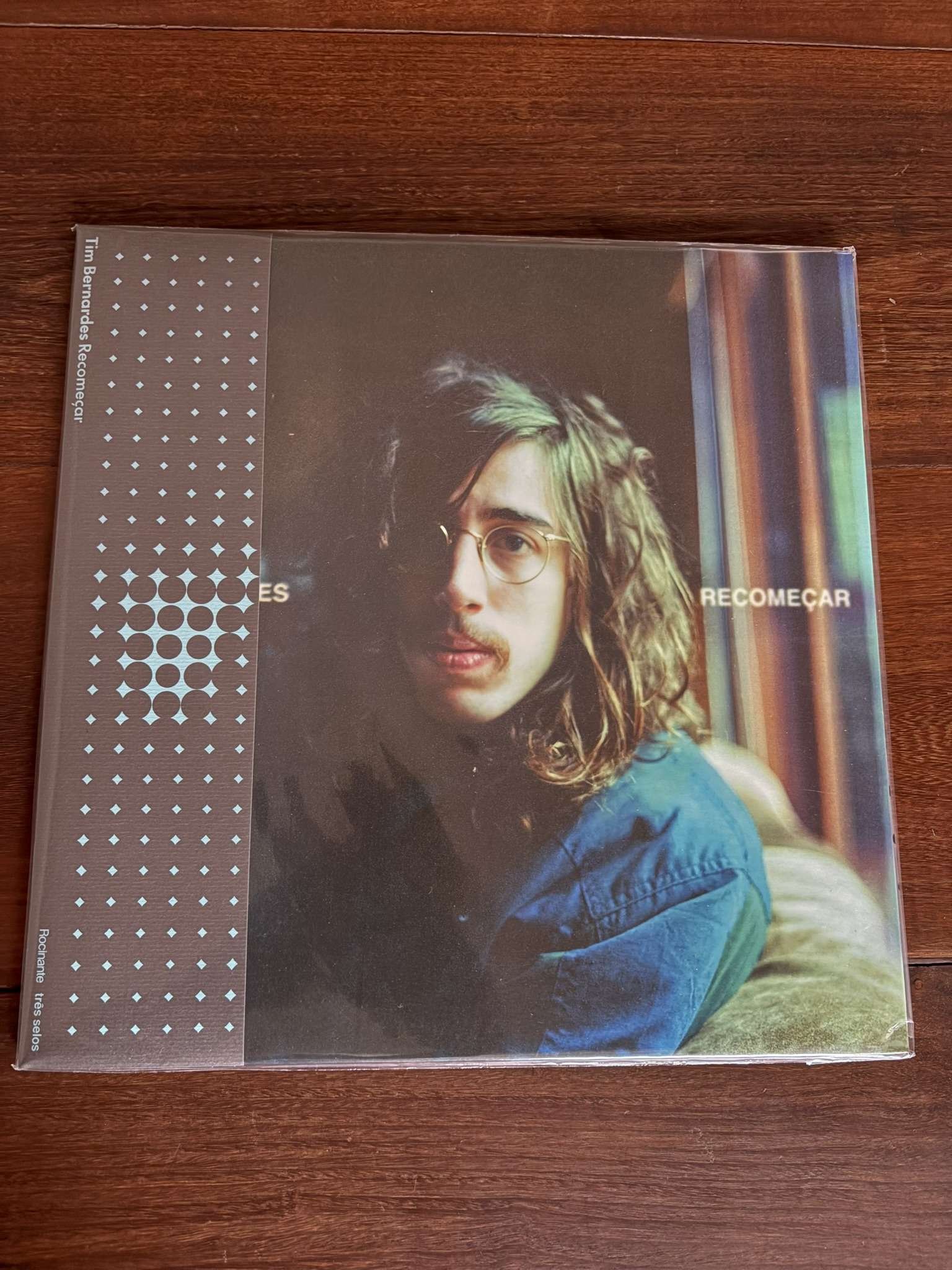 Lp Tim Bernardes - Recomeçar (2017) Novo Vinil Transparente