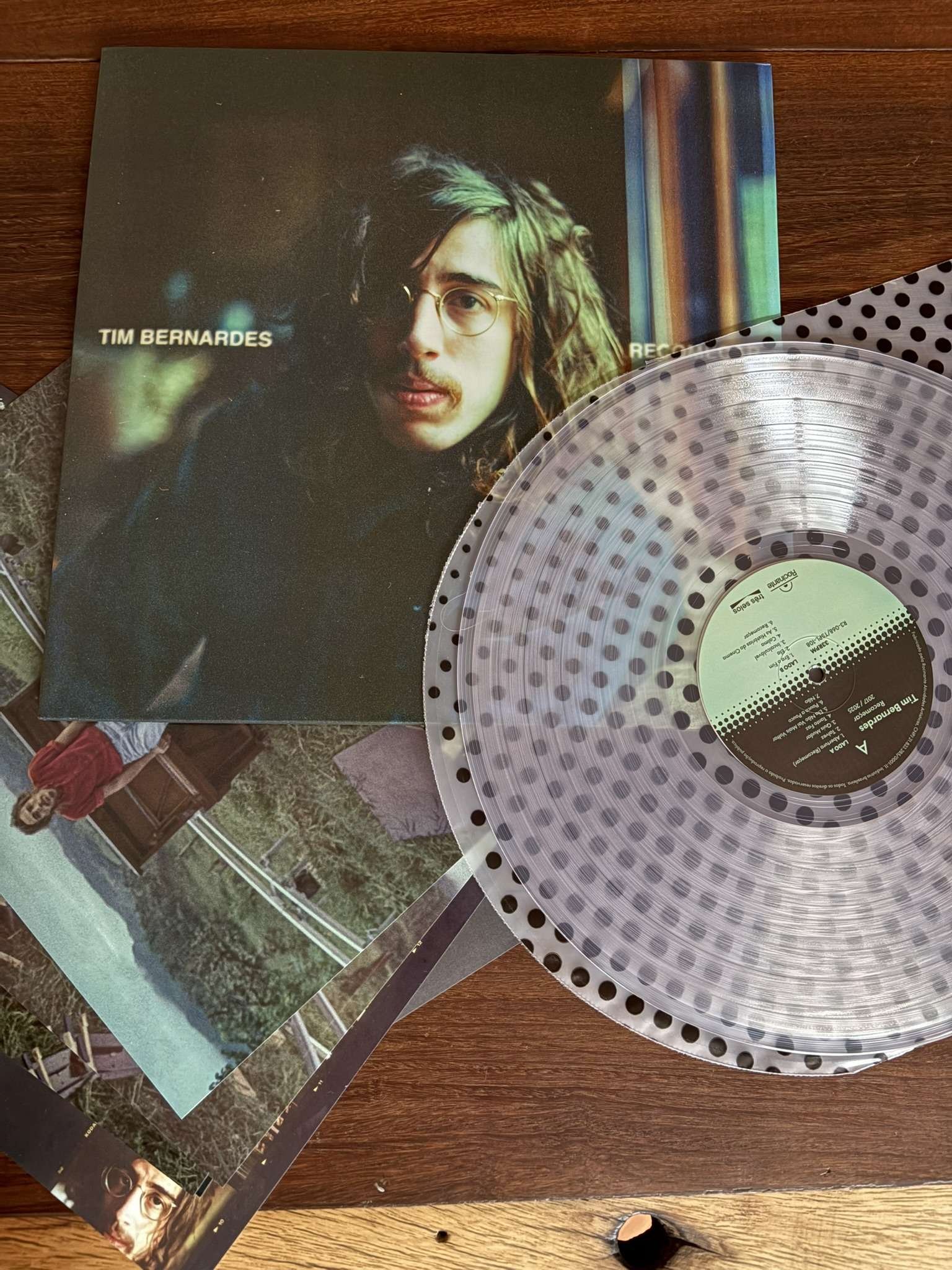 Lp Tim Bernardes - Recomeçar (2017) Novo Vinil Transparente - Imagem 4